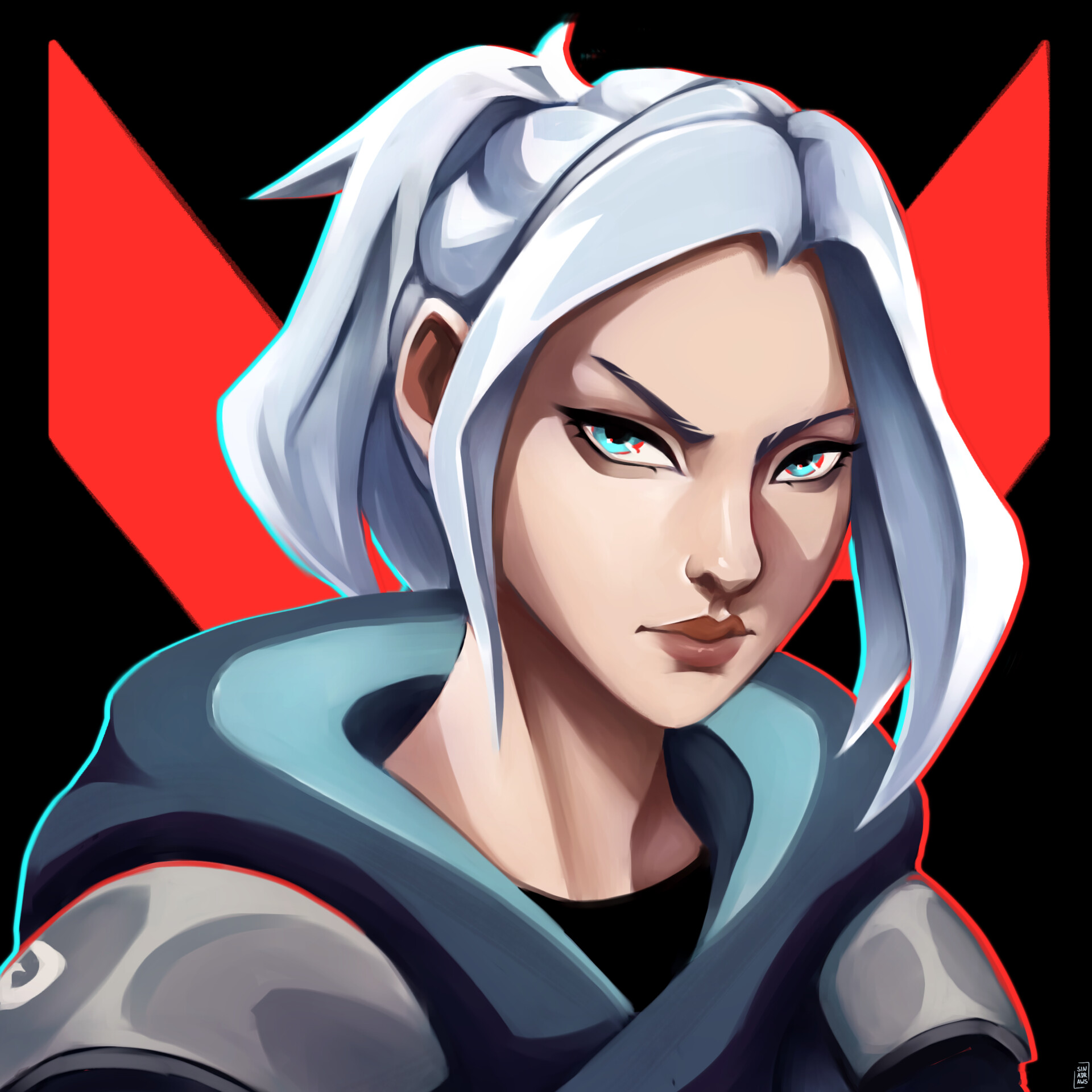 Valorant Jett Hair Color
