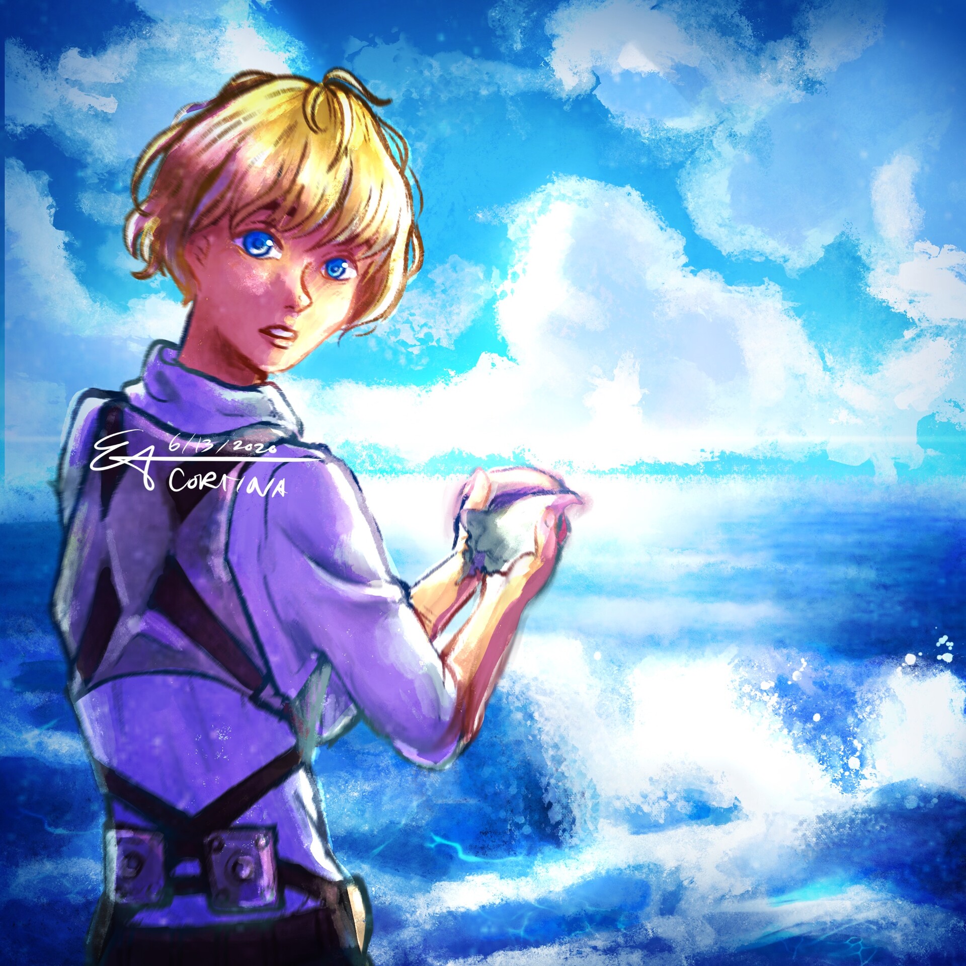 Artstation Armin At Sea Esther Carmel Cortina Armin arlert (old version on art armin arlert by trixdraws on deviantart. armin at sea esther carmel cortina