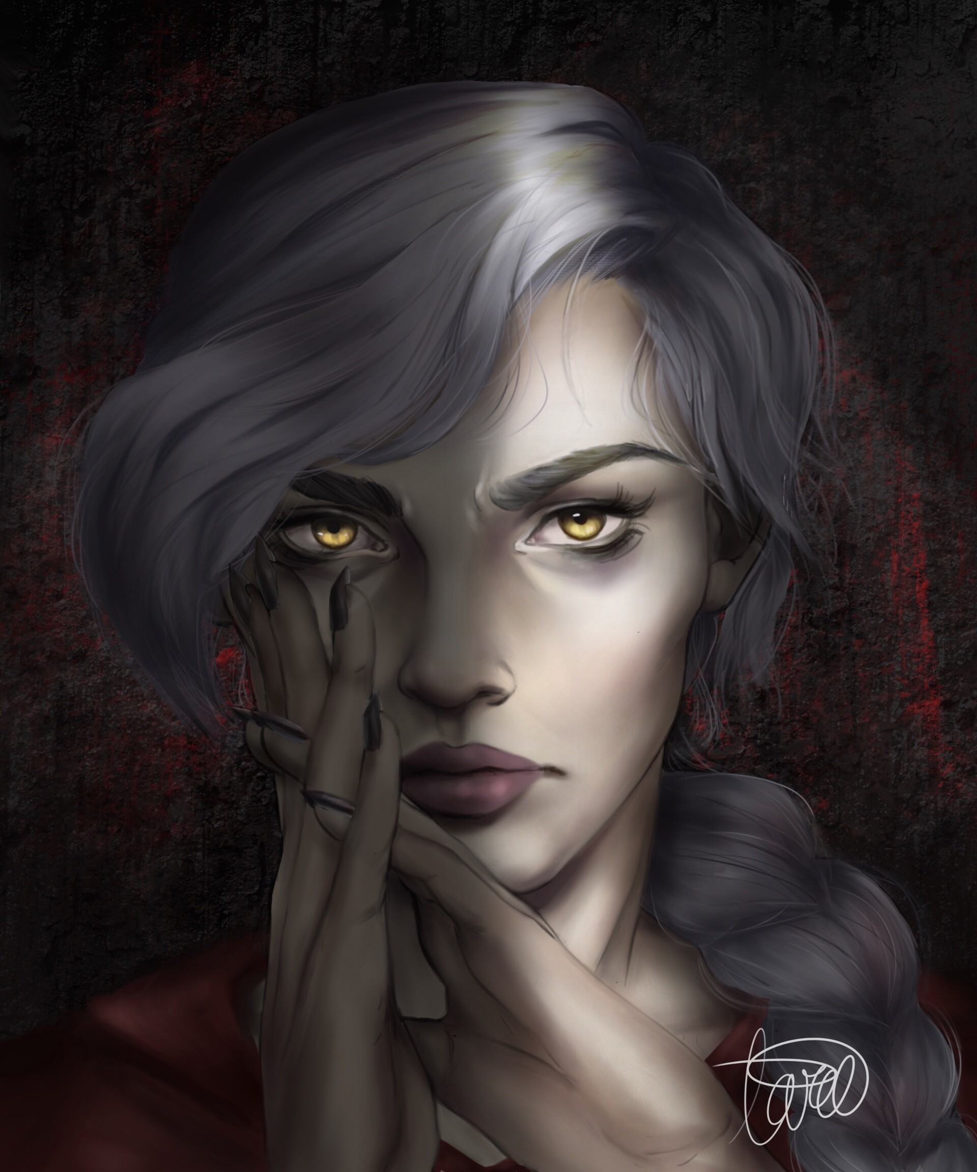 ArtStation Illustration Manon Blackbeak