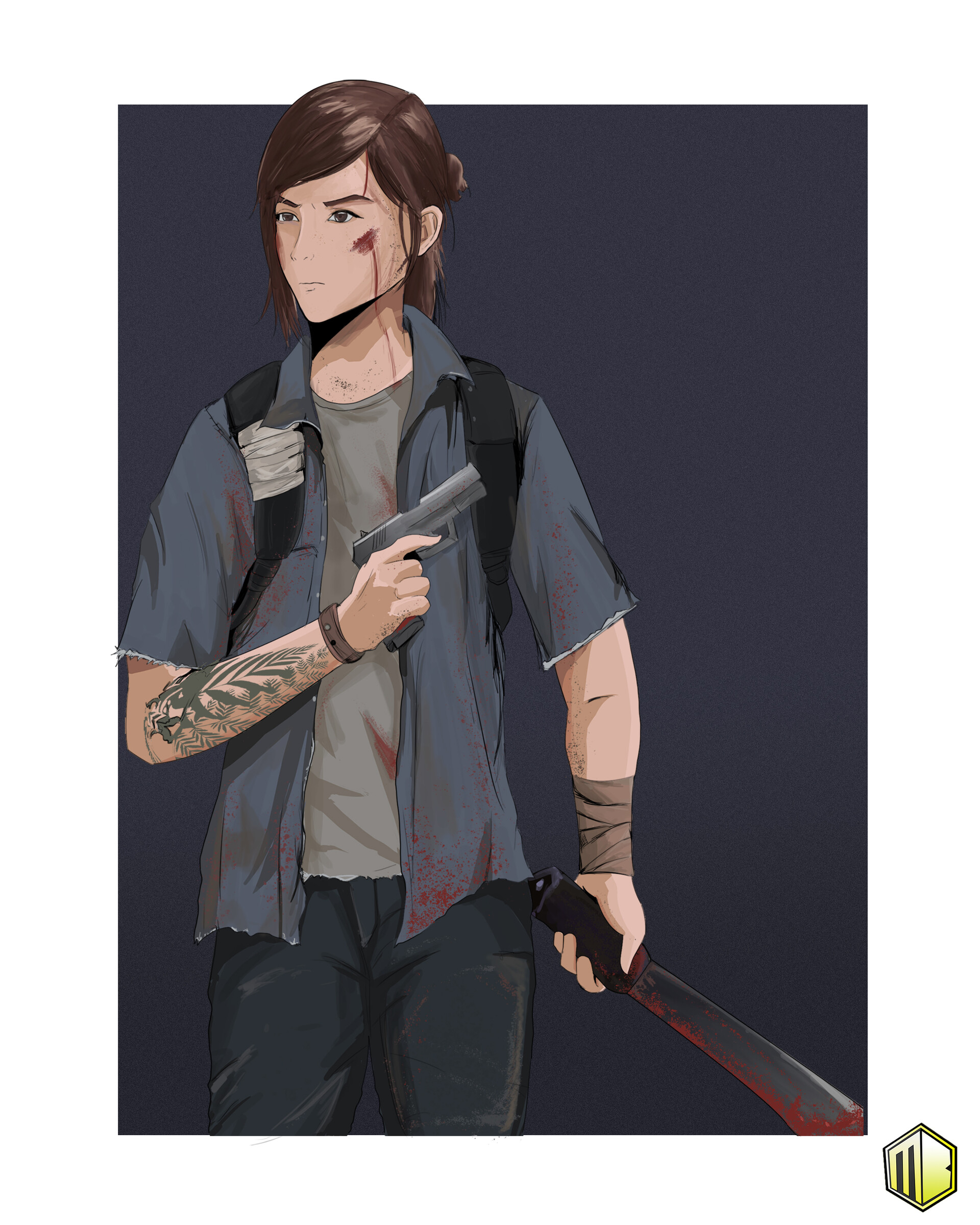 ArtStation - Ellie- The Last of Us