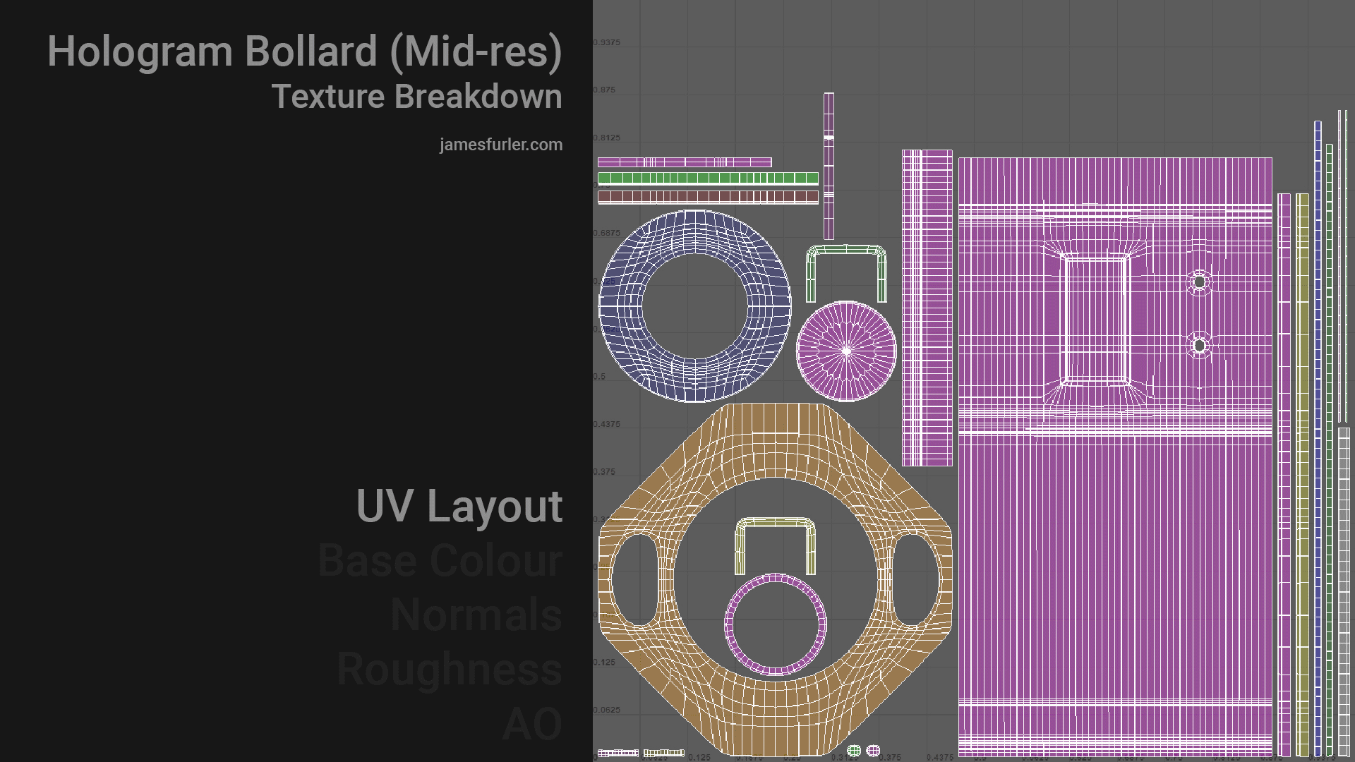 Without the baking and low poly process, I was able to get from concept -&gt; textured asset in about 3 hours (demonstrated by my less than exceptional texture packing 😅)