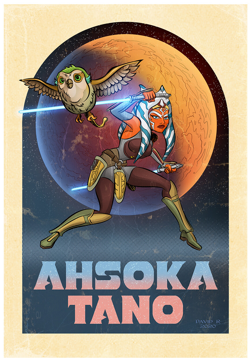ArtStation Ahsoka and Morai Bird