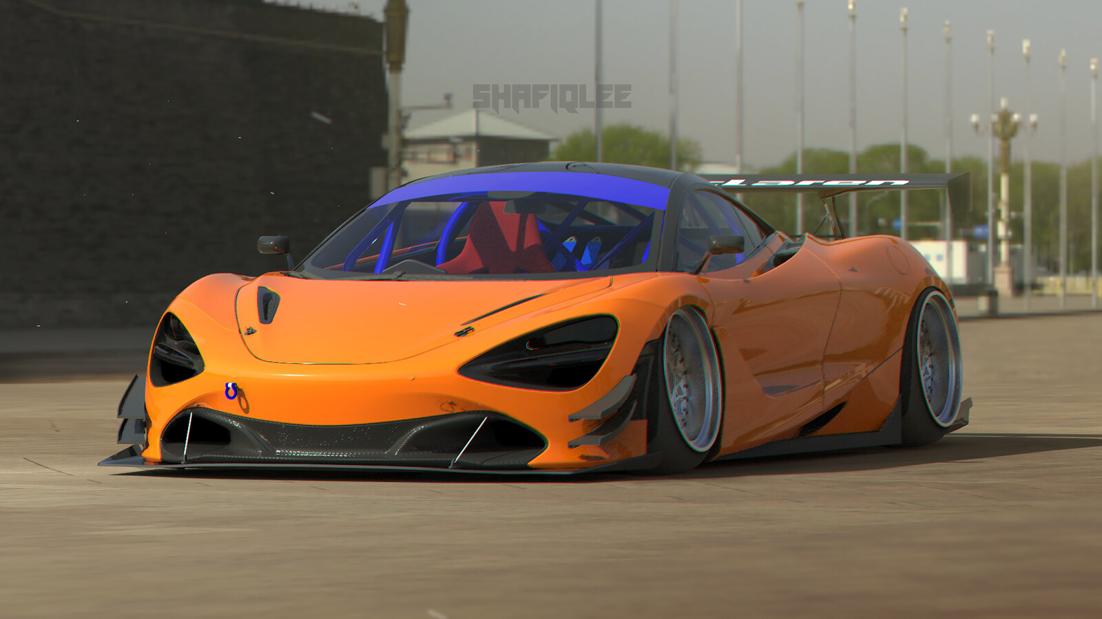 Artstation Mclaren 720s Shafiq Lee