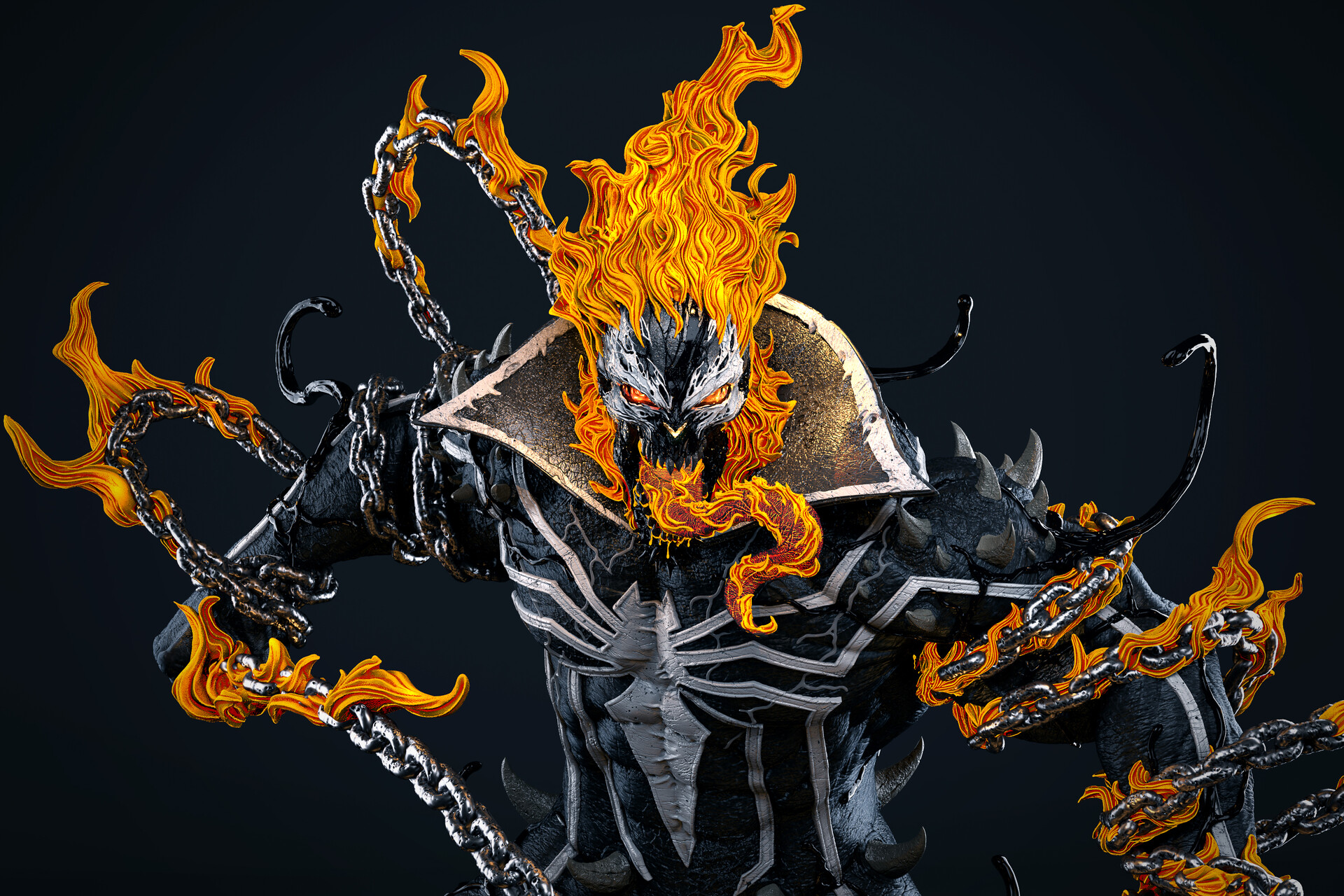 venomized ghost rider