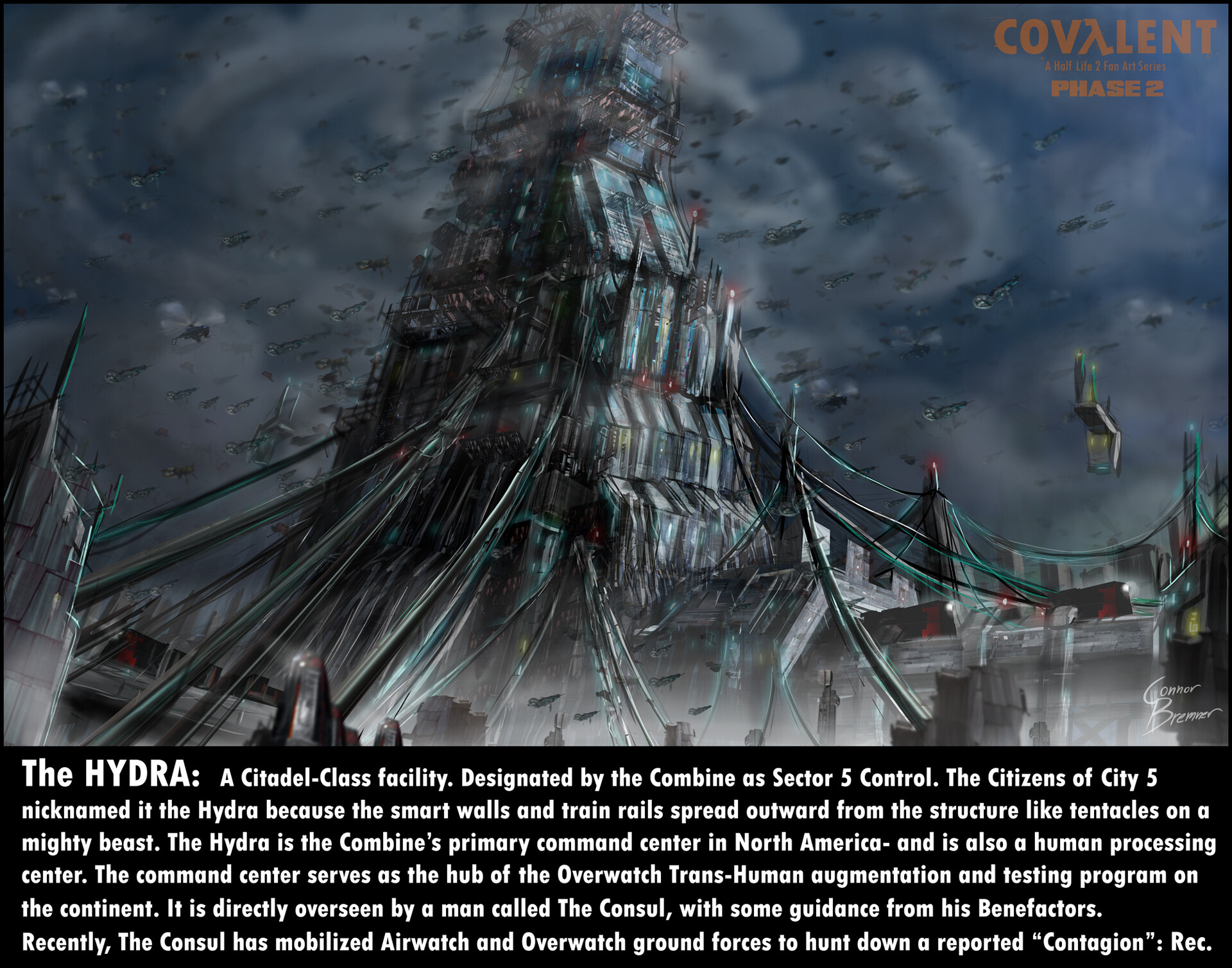Artstation Covalent Hl2 Fan Project The Hydra Citadel