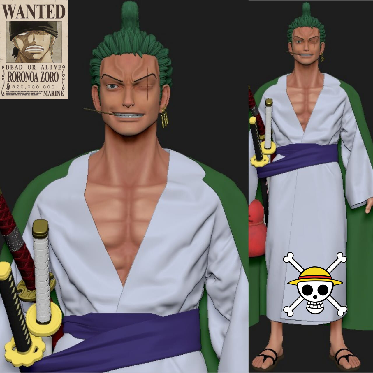 Artstation Zoro Harry Viswanto