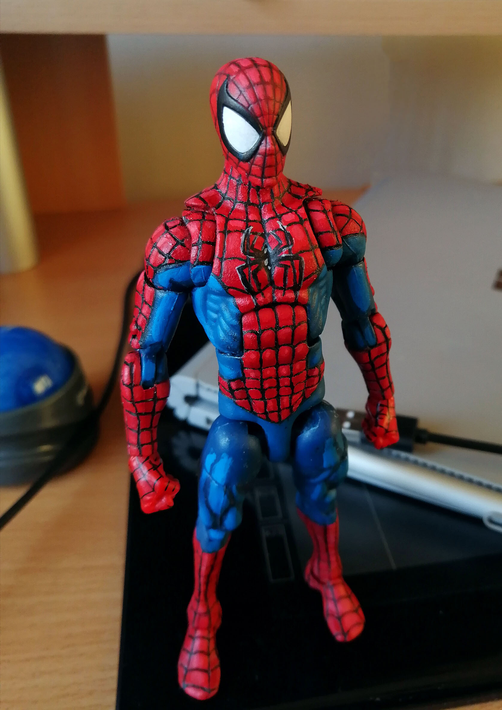 marvel legends custom spiderman