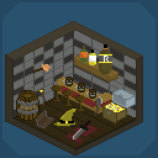 Artstation Bar Ready To Dungeon Version Pixel Art Isometric Mateus Egidio 3 if you want to be kind, tweet the link of this post to him or something. version pixel art isometric mateus egidio