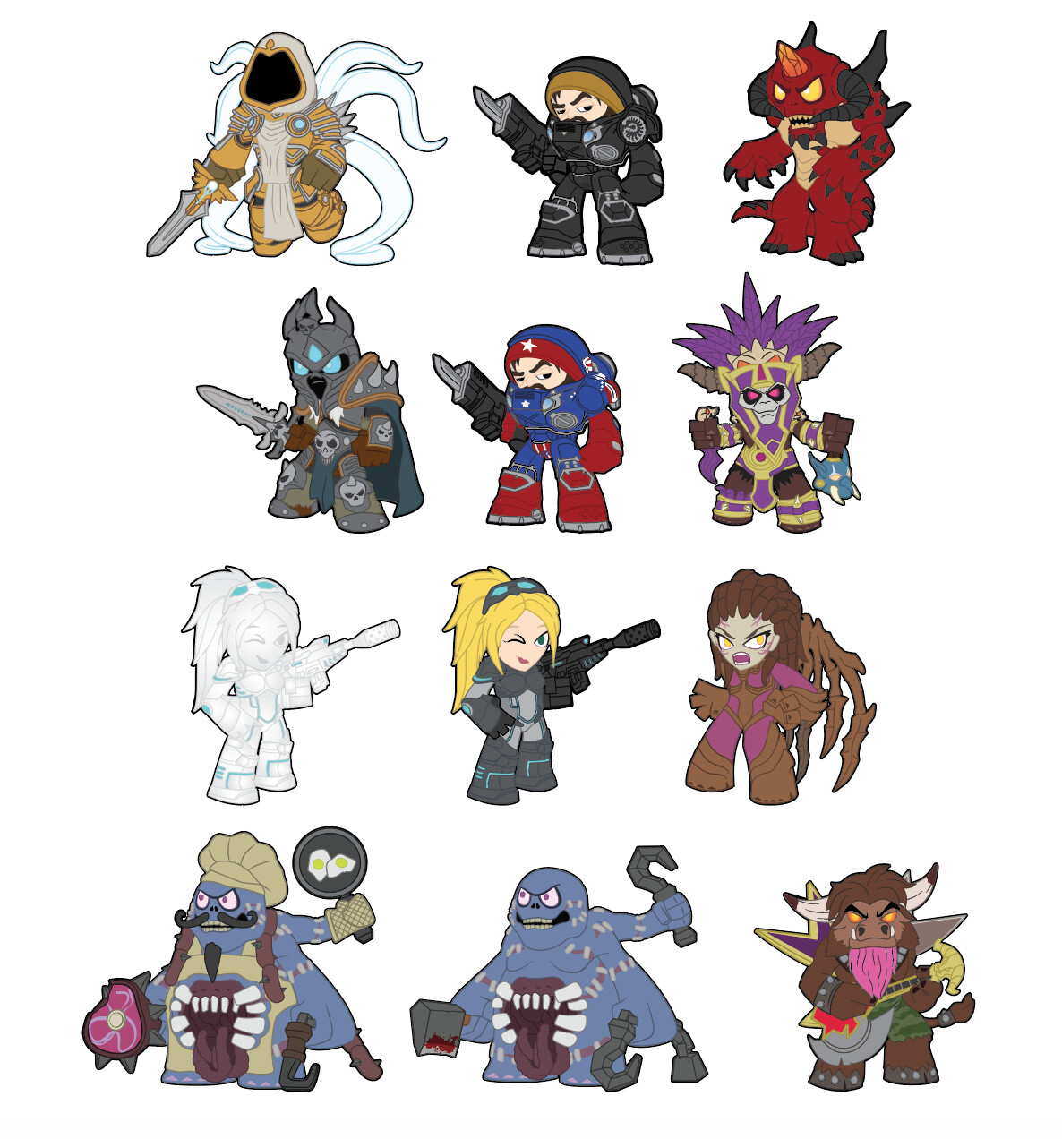 heroes of the storm mystery minis