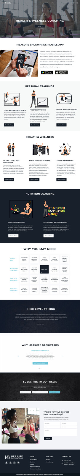 Homepage Layout Concept 3
