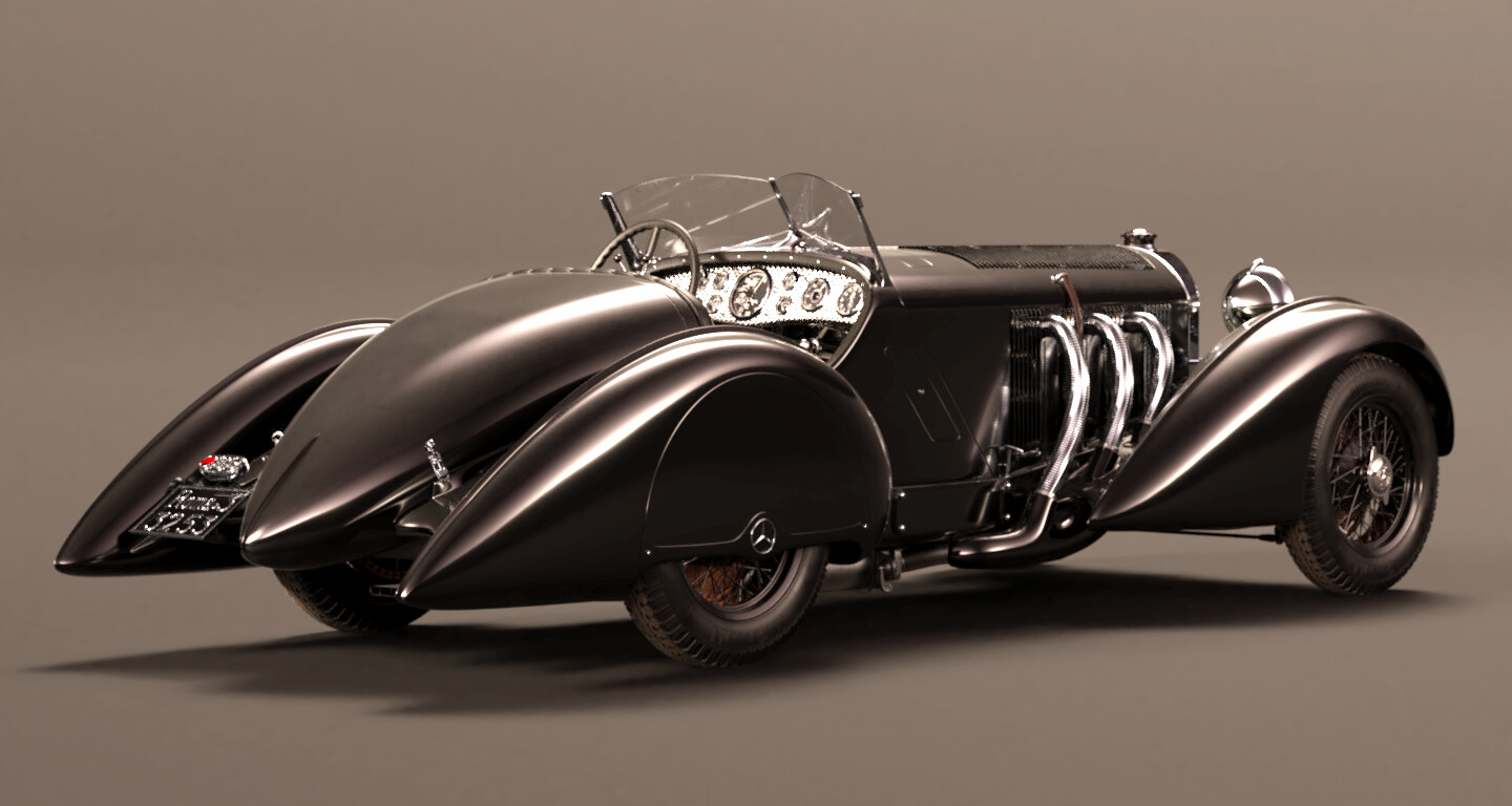 ☆Mercedes Benz SSK Classic Daniel Beyer - Mercedes-Benz SSK Trossi Classic Roadster