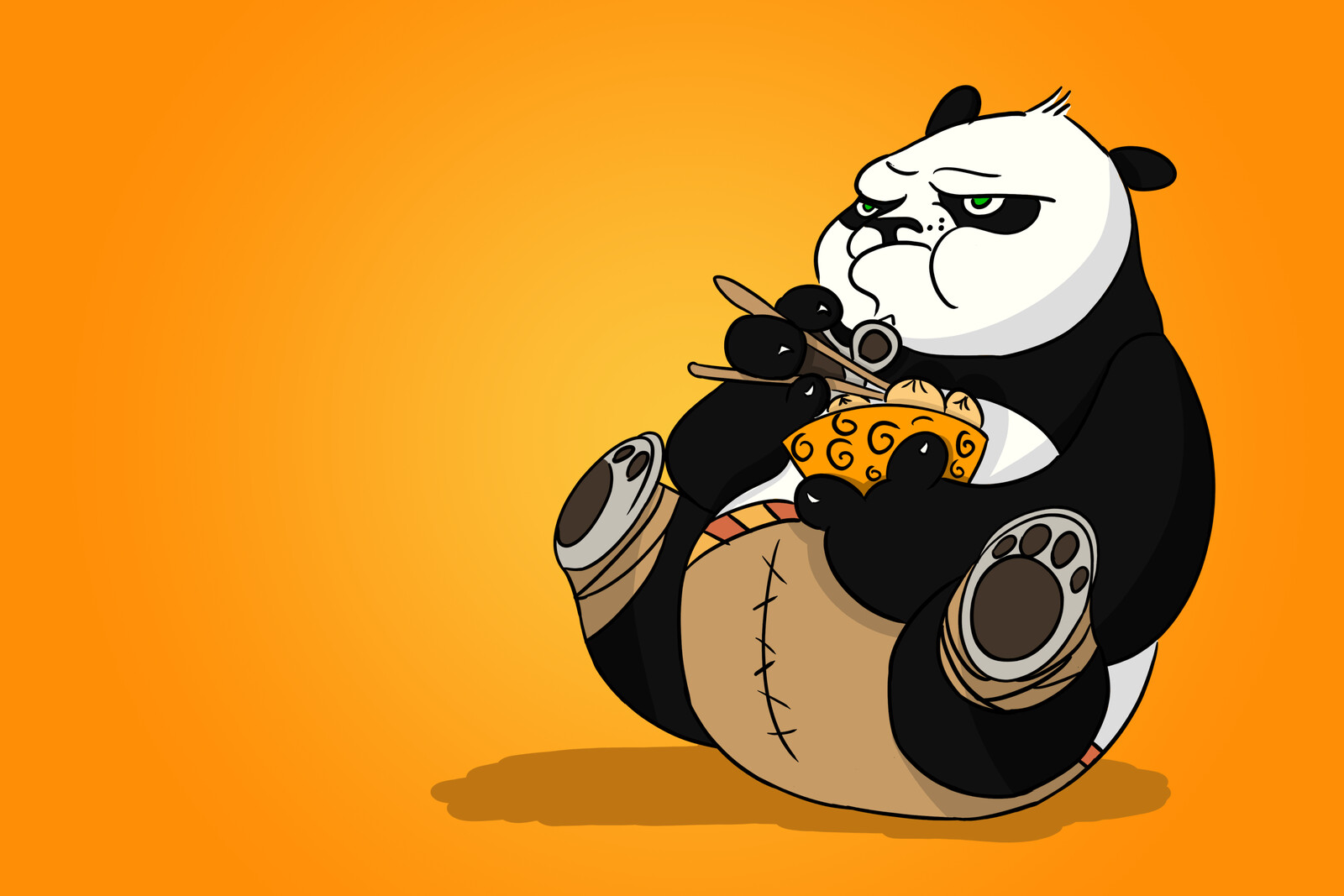Po from Kung Fu Panda... 🐼🐼🐼