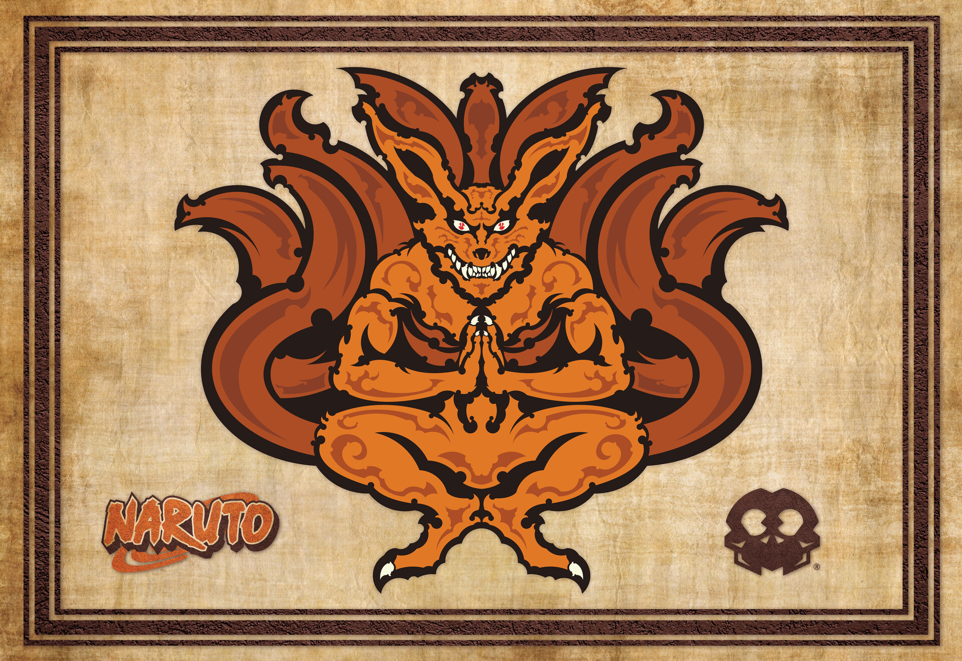 9 Tailed Fox Tattoo Naruto