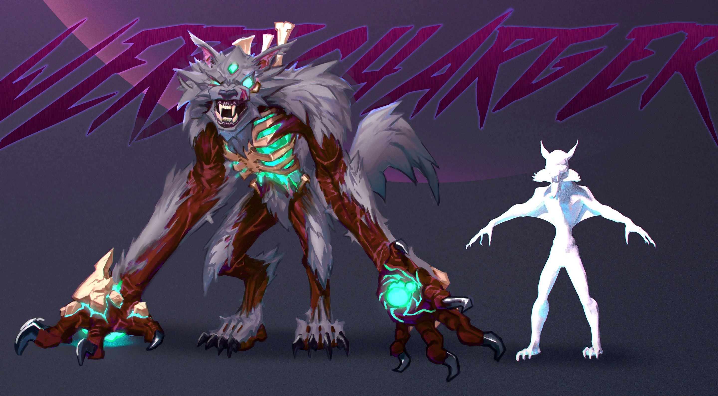 Refined concept for the Werecharger, with scale relative to the Vampire fodder