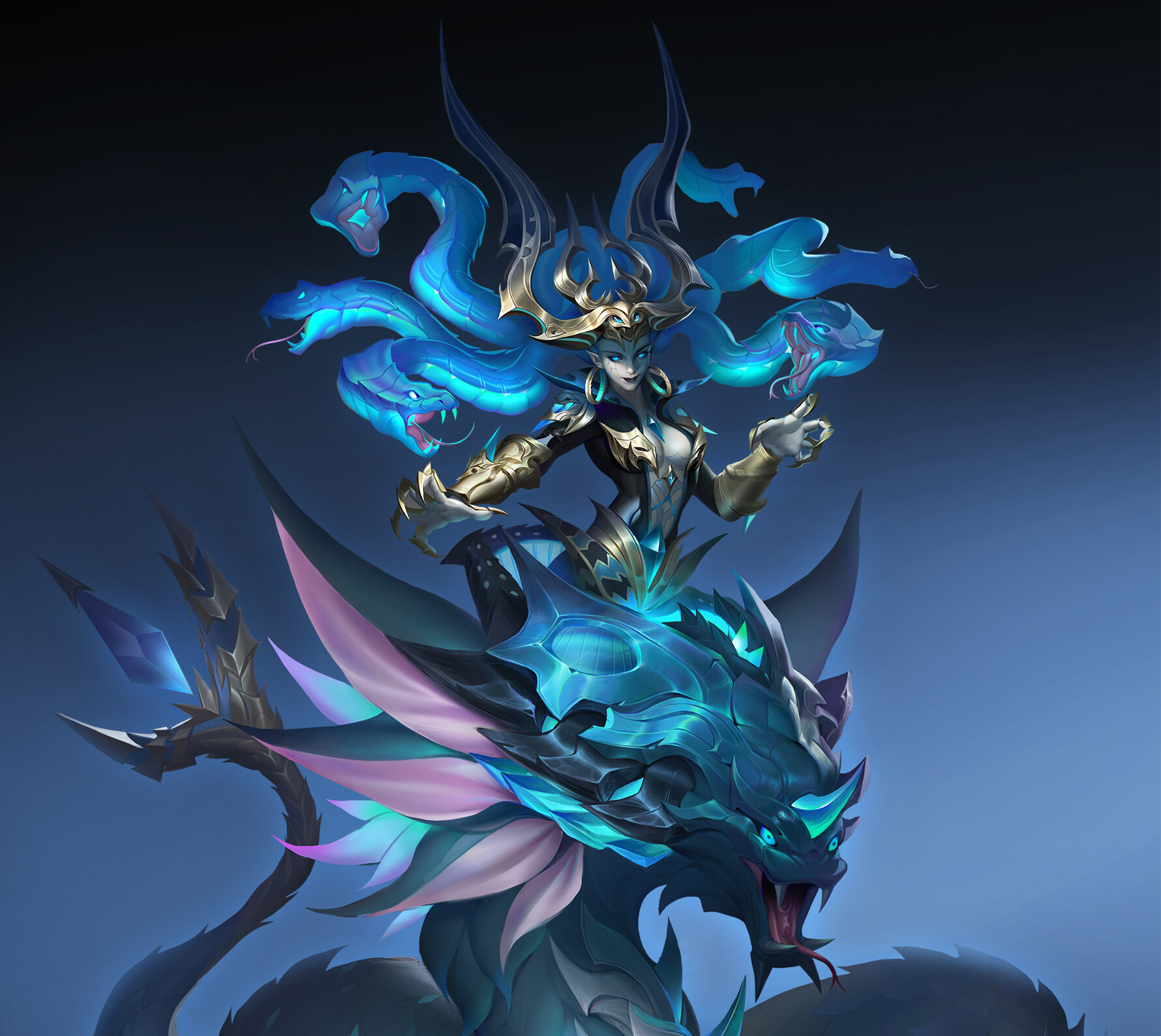 Artstation 碧磷蛇皇 斗罗大陆 Xiaozhang Kai Artstation 碧磷蛇皇 斗罗大陆 Xiaozhang Kai