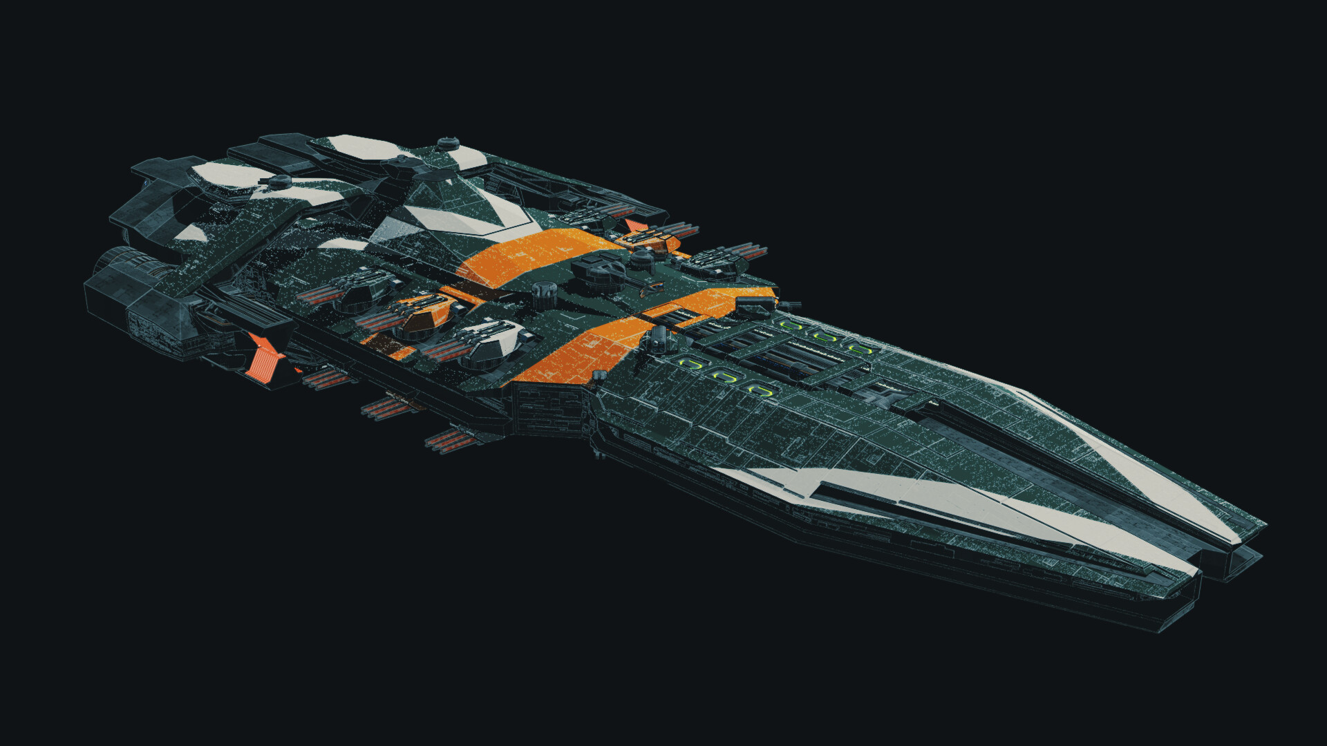ToughSF on X: More realistic space warships by Bien Carlos Manzares. Good  work on the exhaust plumes and the radiators, as well as a vertically  symmetrical design that respects the 'no UP