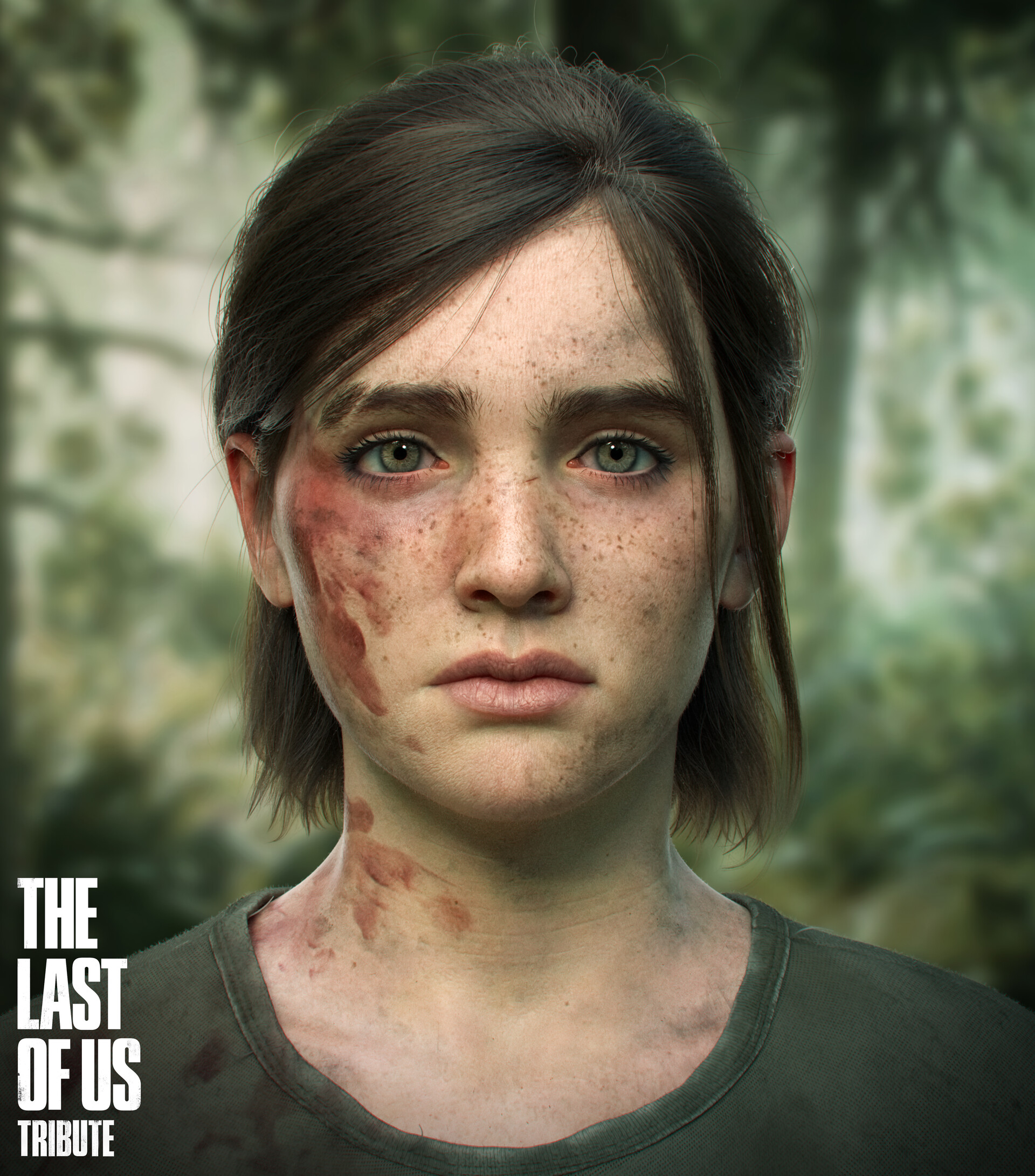 CG Arts on X: Ellie  The Last of Us Part II Tribute by Massimiliano  Bianchini 🔗 #charactermodeling #artistic   / X