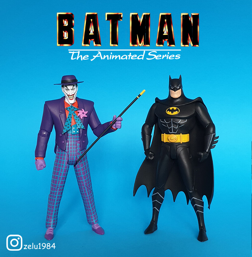 Tomasz Rozejowski - Movie Batman in Batman: the Animated Style - Batman and  Joker action figures