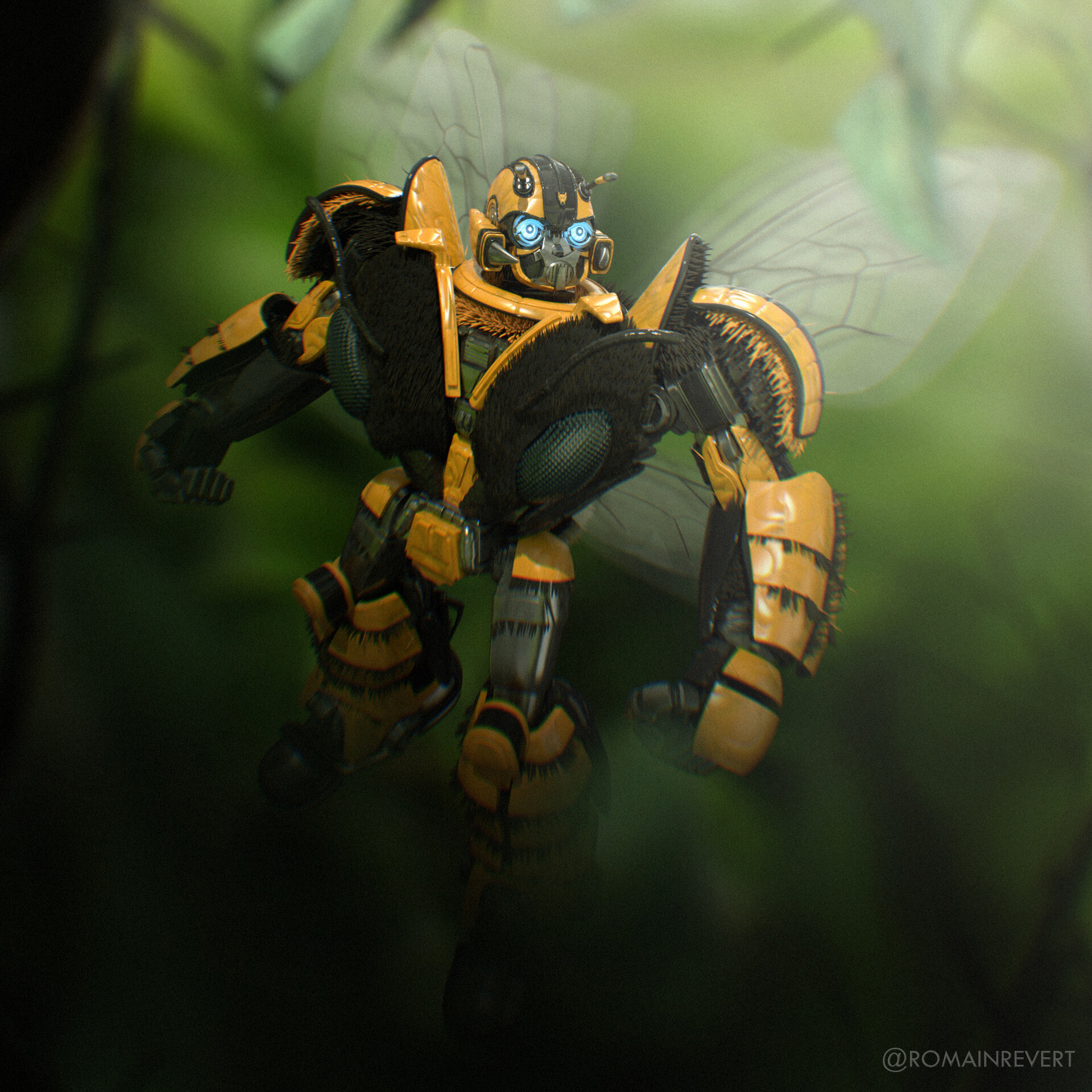 ArtStation - Beast Wars Movie Bumblebee