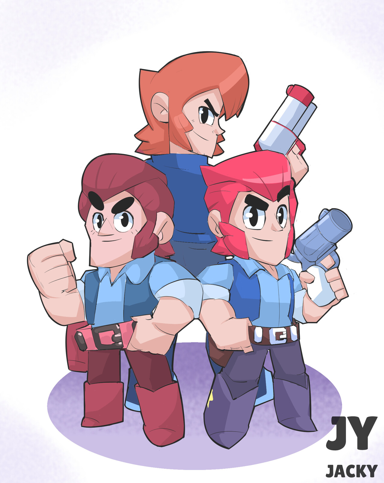 Artstation Colt Colt Colt Brawl Stars 3 Years In Beta Jacky Yang