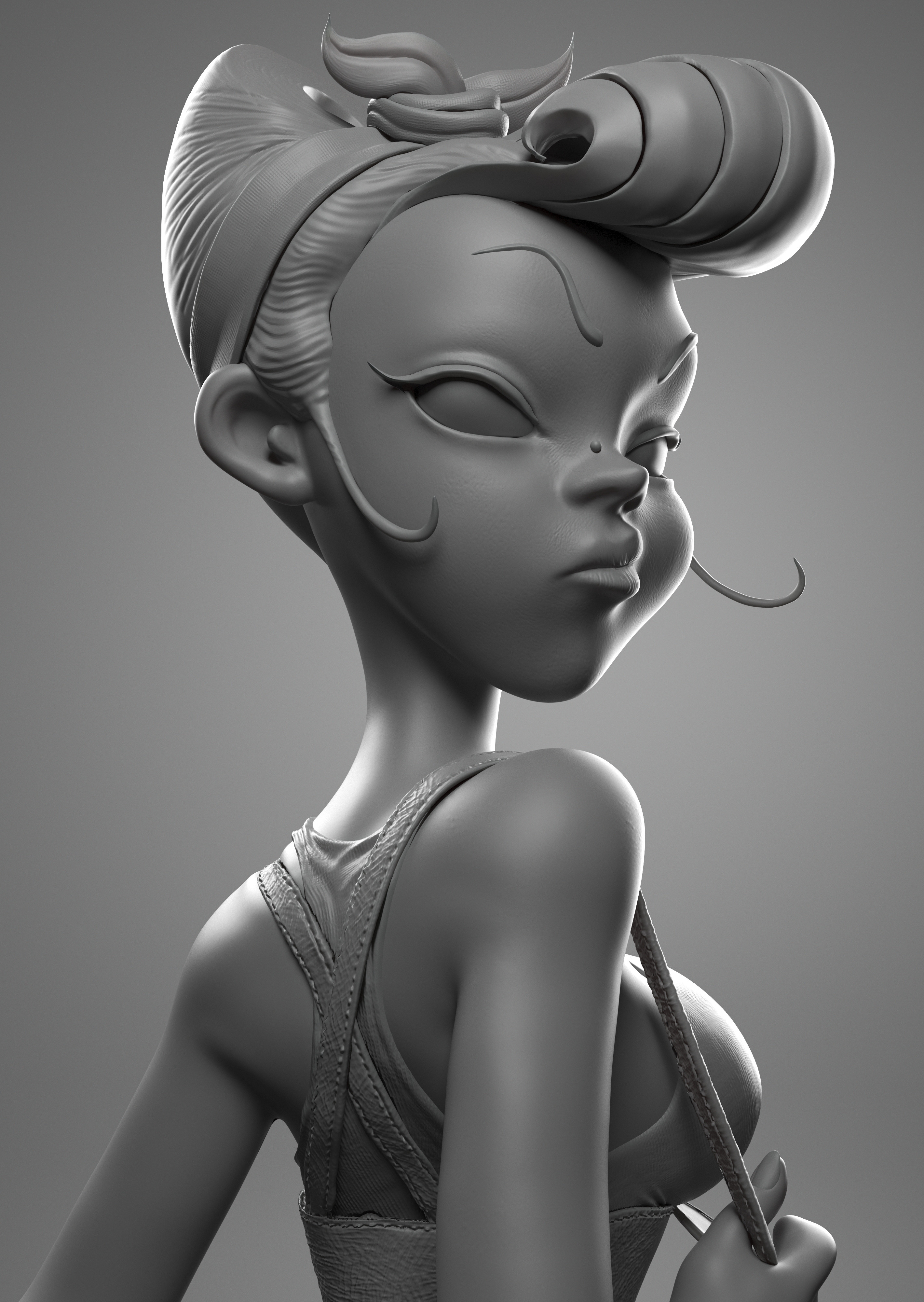 Clay Render