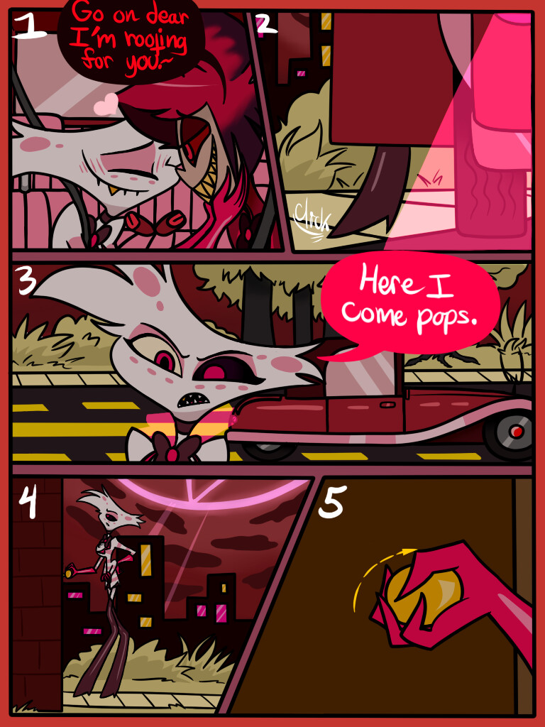 Artstation hazbin hotel bond pt 13