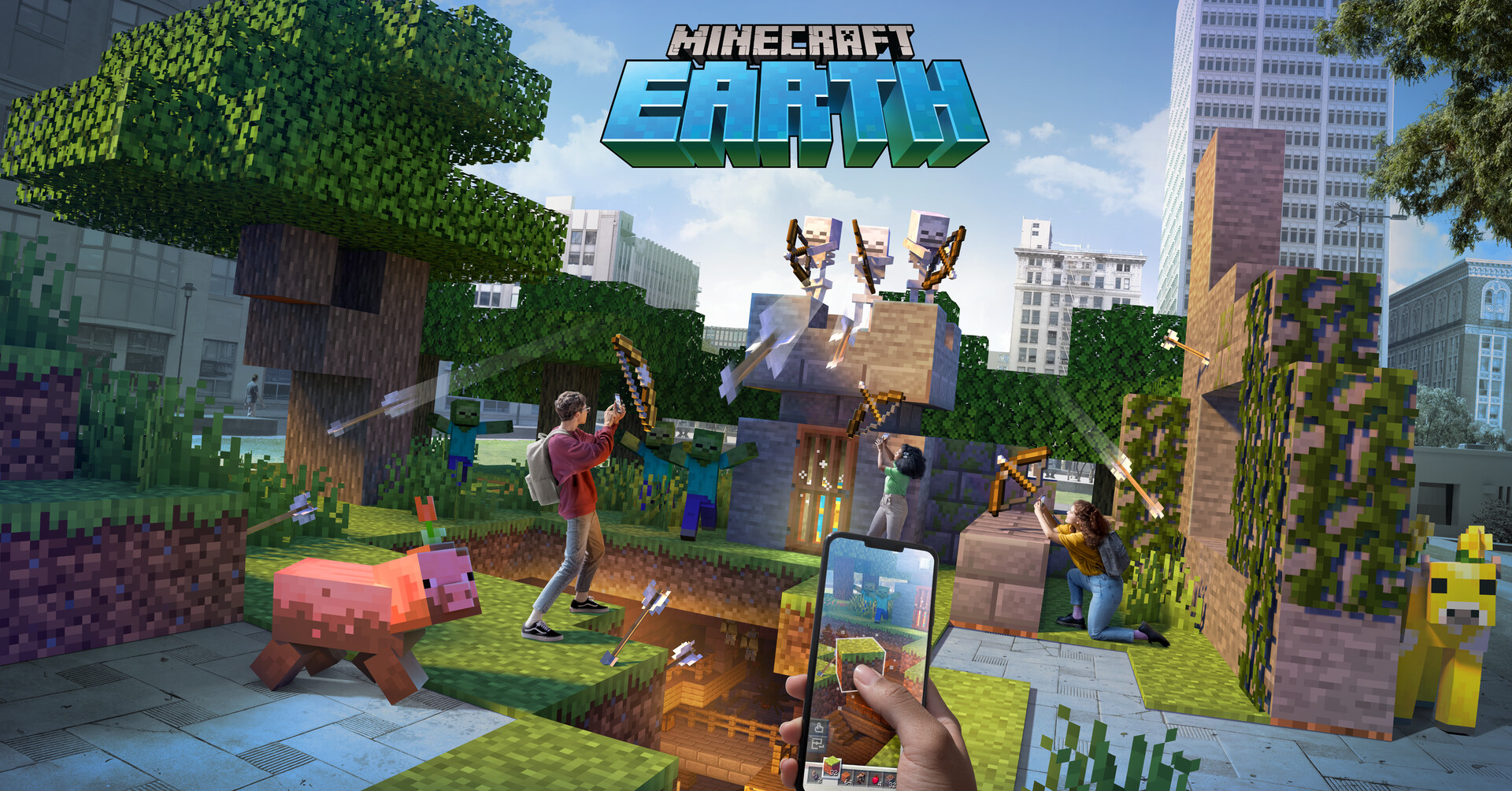 Mike Apolis - Art Direction: Minecraft Earth Marketing Mike Apolis - Art Direction: Minecraft Earth Marketing