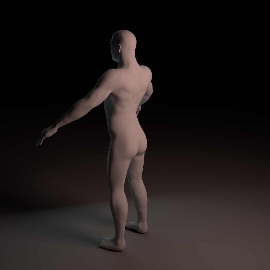 Three-Quarter Back View