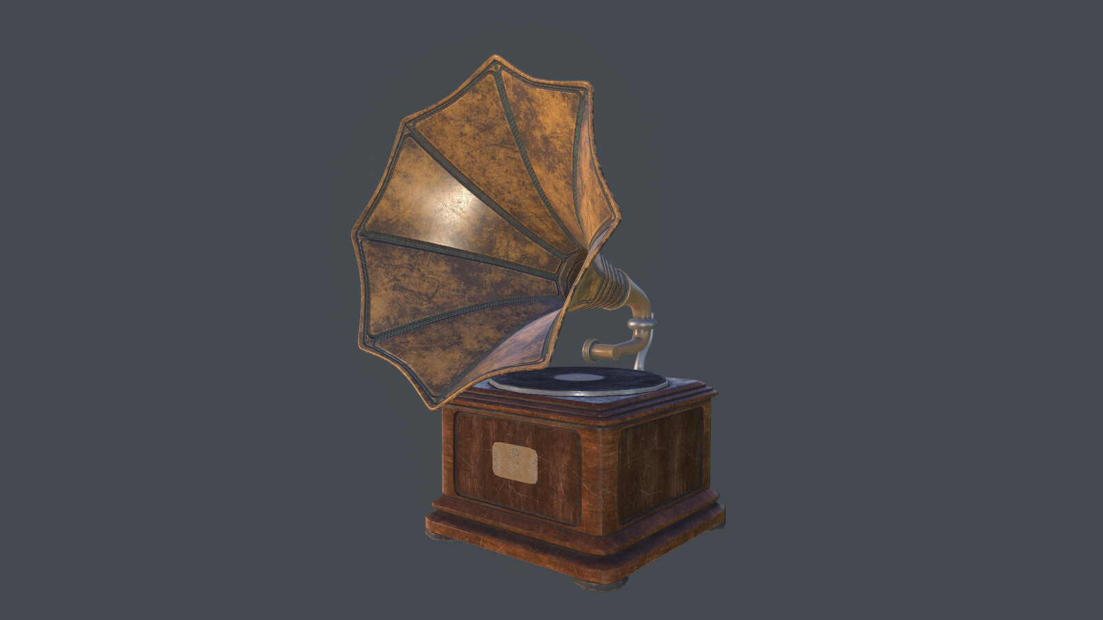 Gramophone Modeling and Look Dev