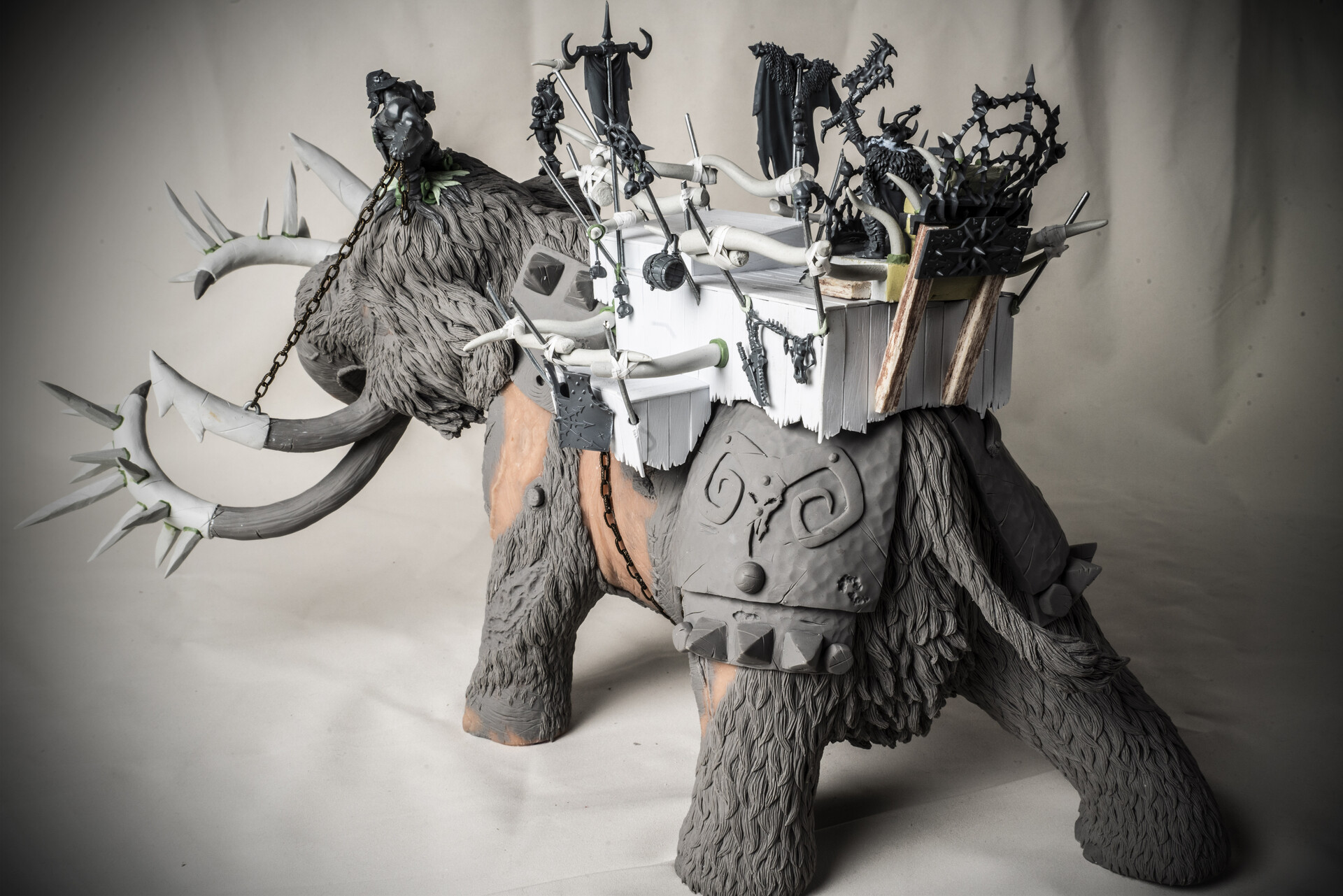 3D Printable Cybernetic War Mammoth by Atlan Forge
