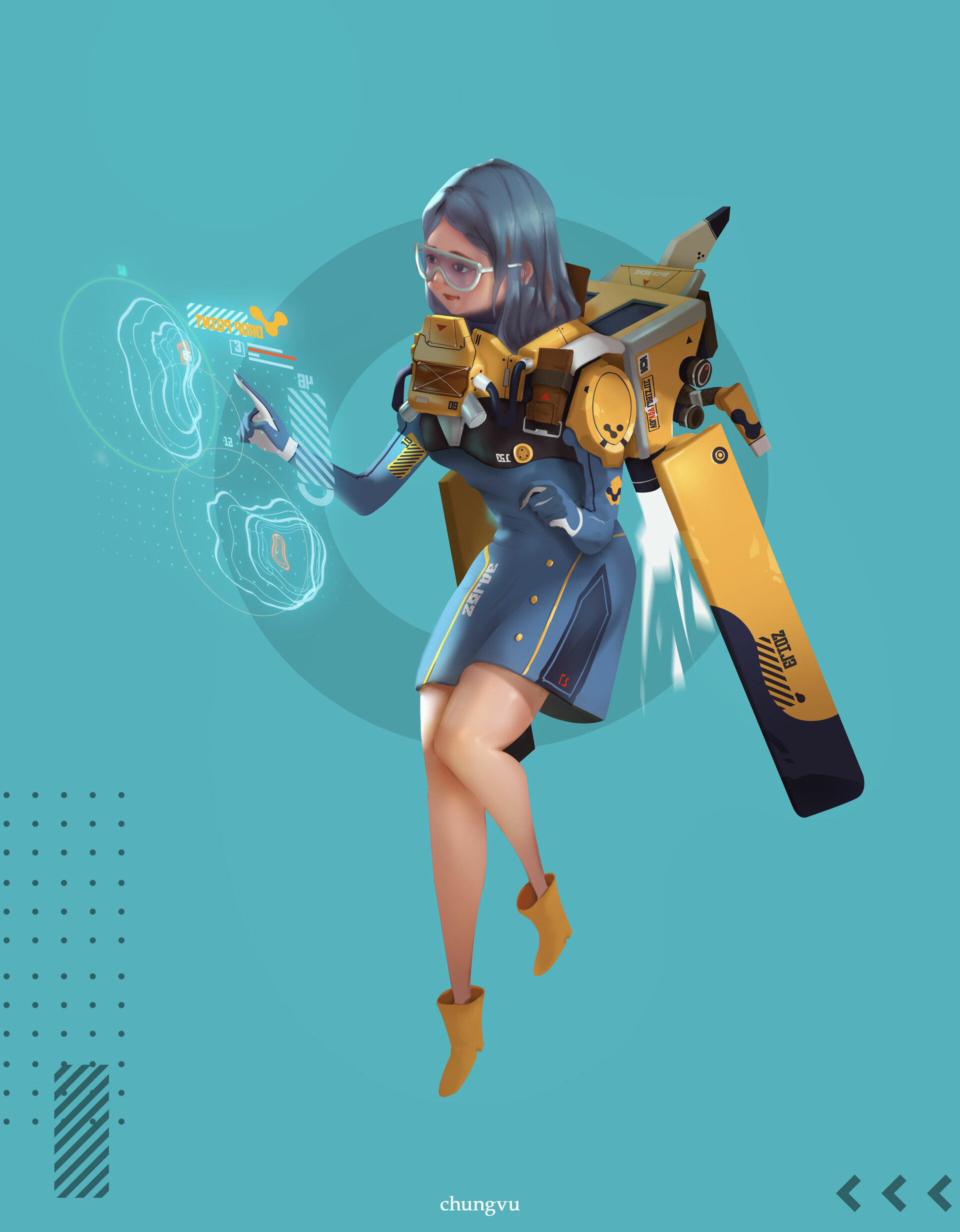 Artstation Delivery Girl