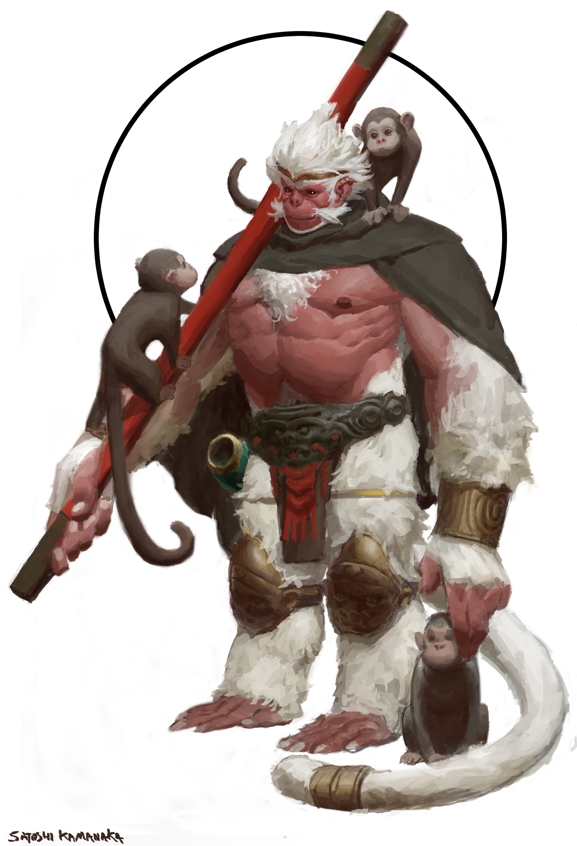 ArtStation Monkey King, Satoshi Kamanaka ArtStation Monkey King, Satoshi Kamanaka