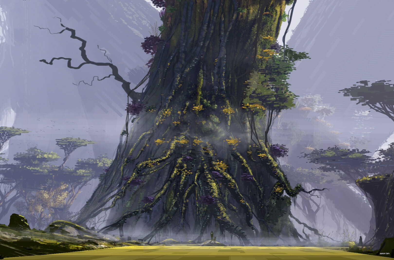 ArtStation Avatarish trees