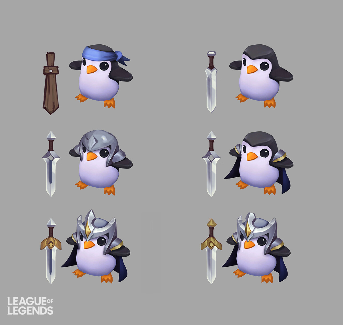 Concept for Featherknight tiering