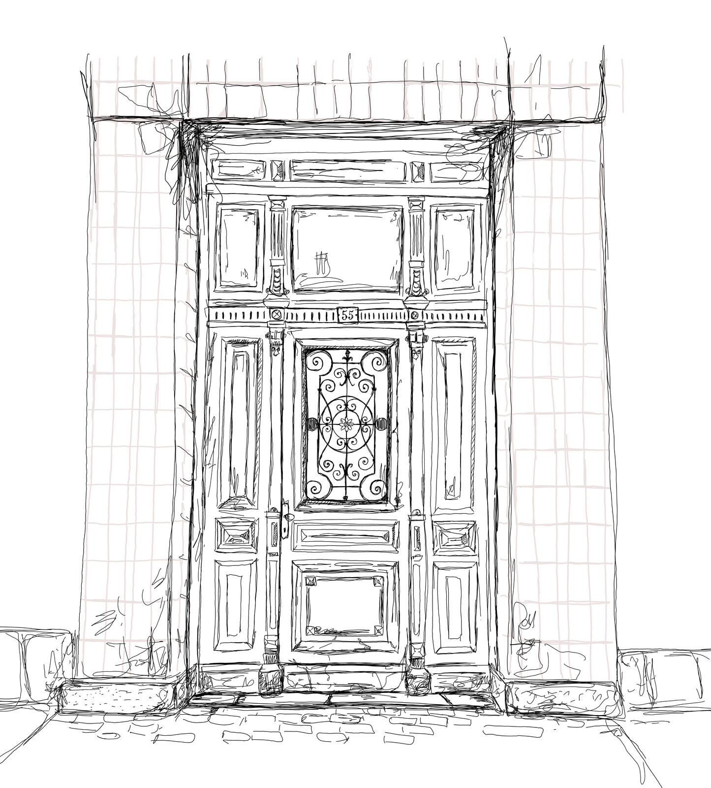 door nr 2, outline