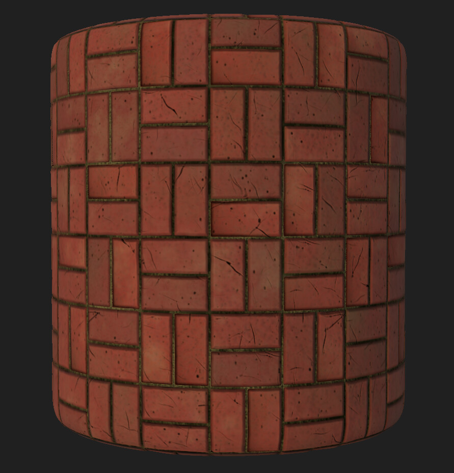 ArtStation - Bricks material