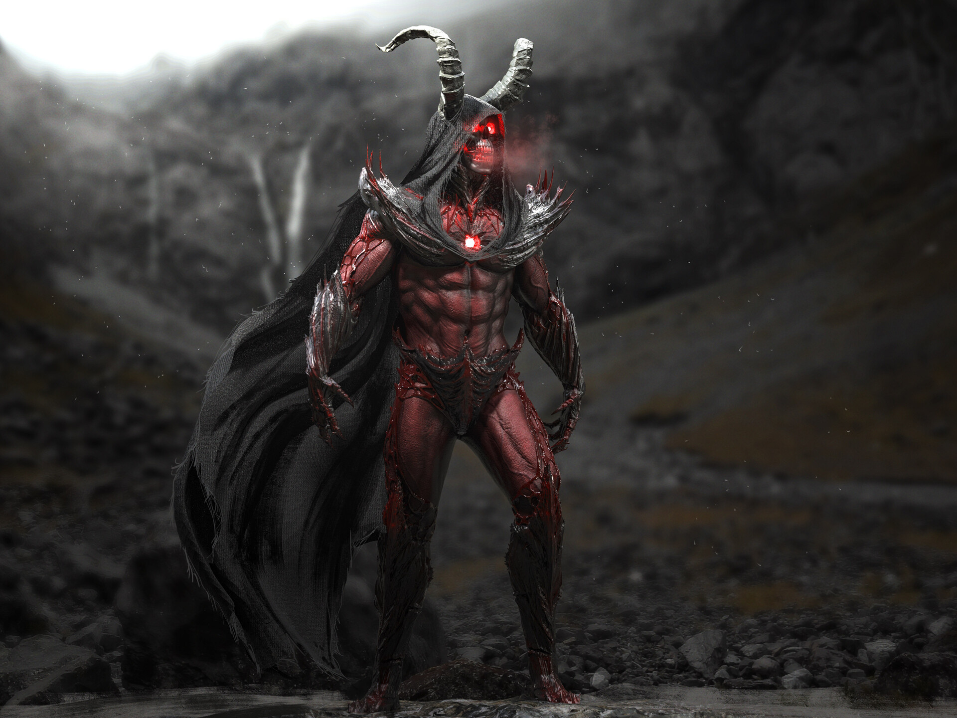 ArtStation - Angels and Demons, image size:1920x1440