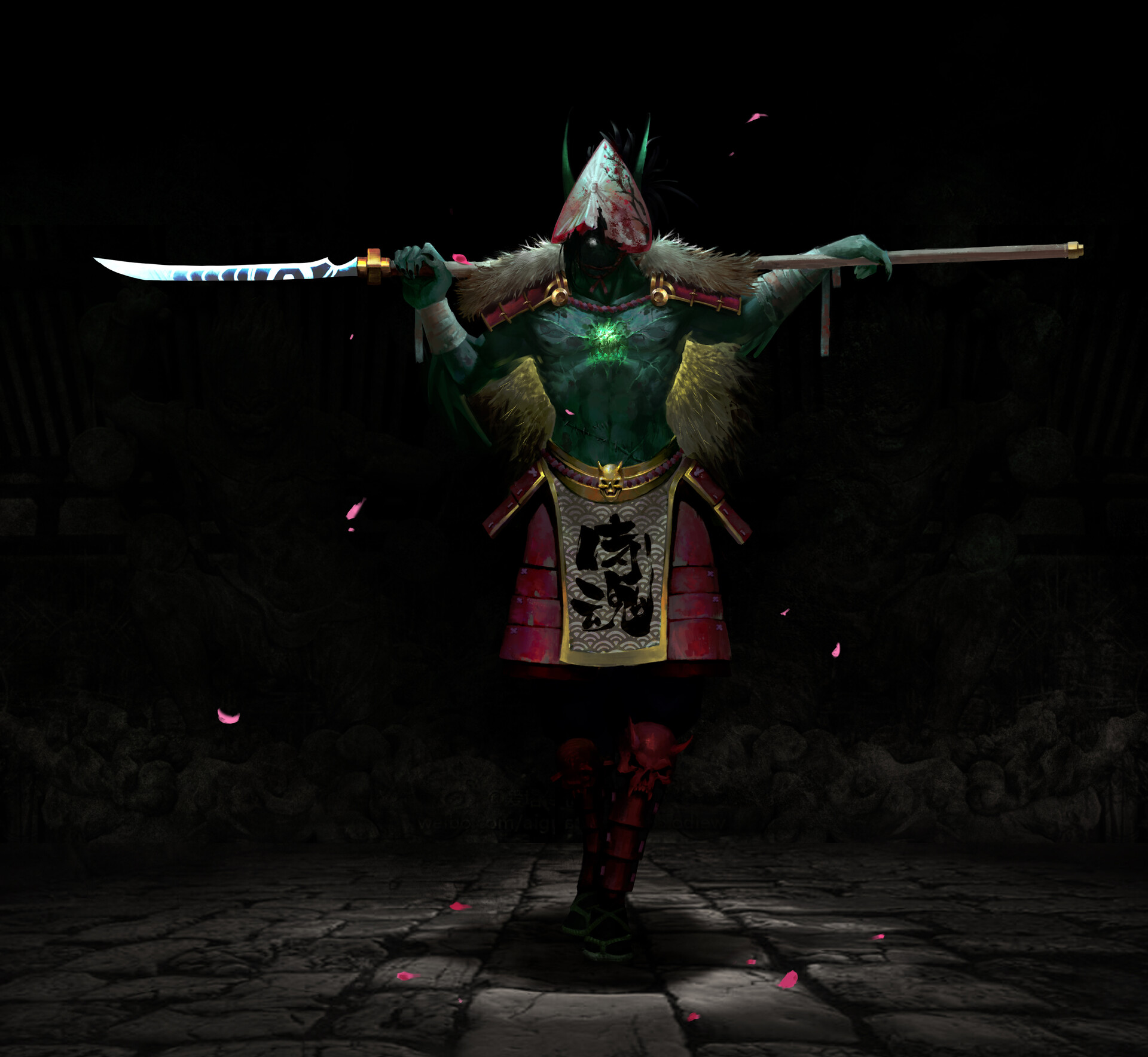 Bibao Dadao 鬼武者 小绿