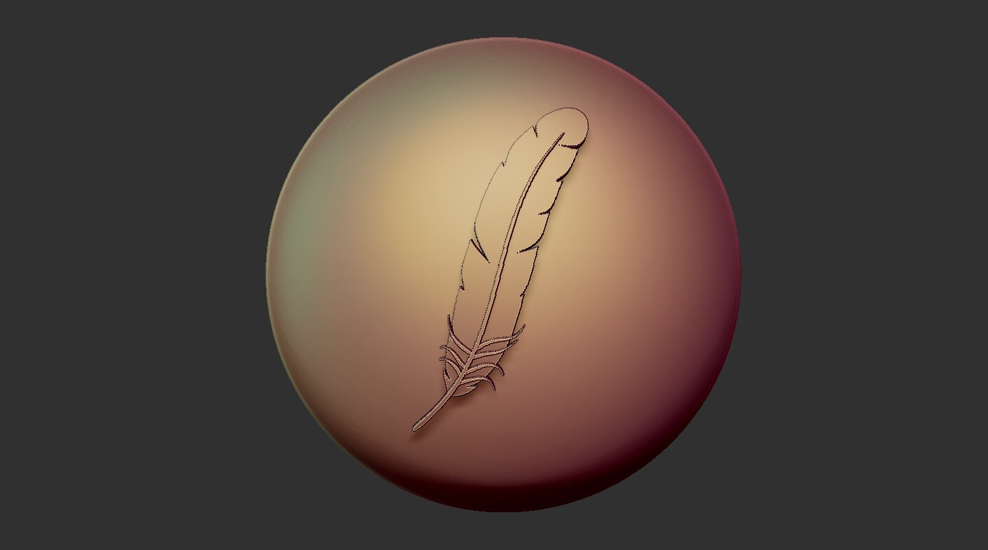 sculpting feathers zbrush