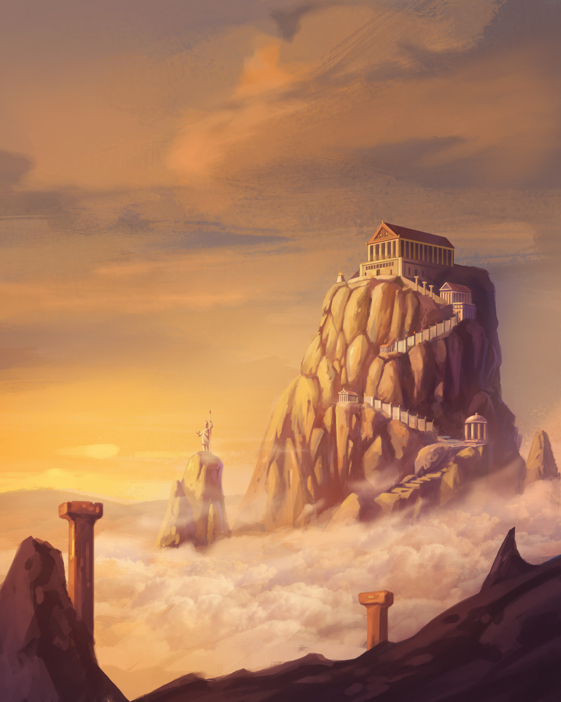 ArtStation - Mount Olympus