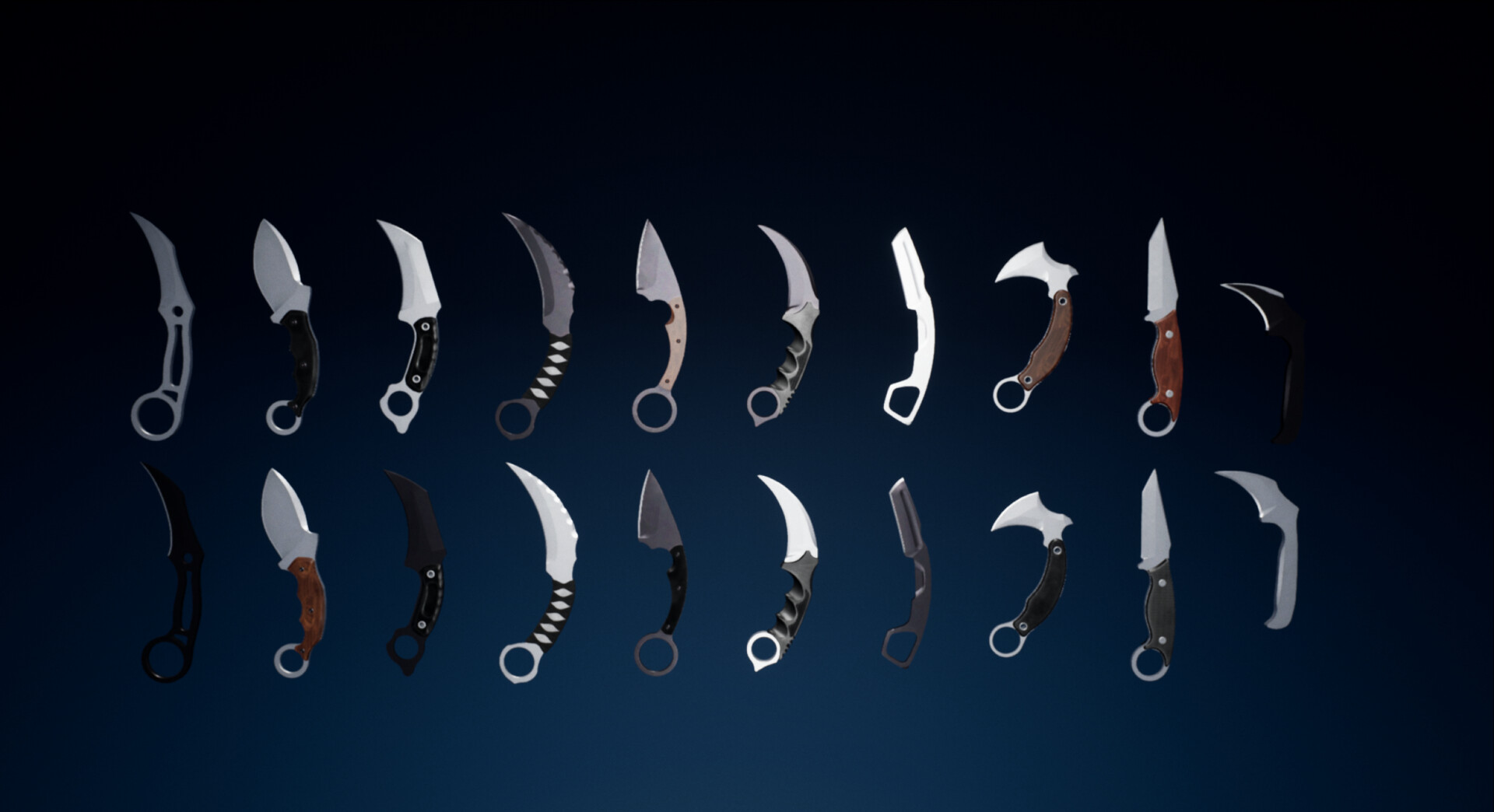 ArtStation - TMPKK - Karambit Knives