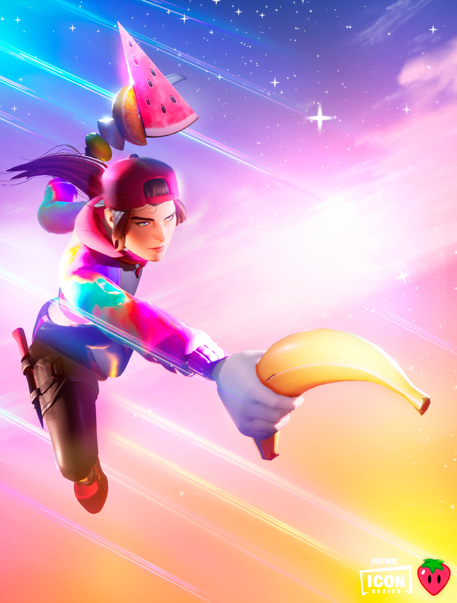 Artstation Good Vibes Only Fortnite Loserfruit Promo Tristan