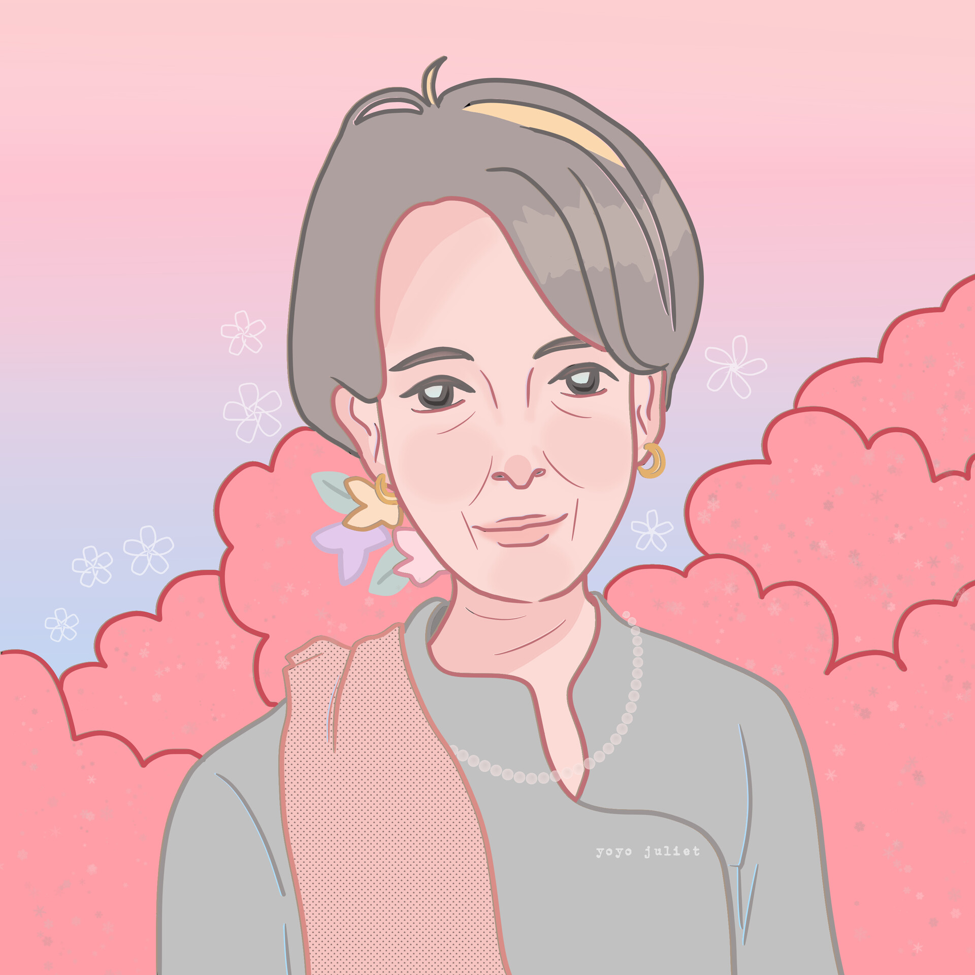 Artstation Daw Aung San Suu Kyi Ywun San