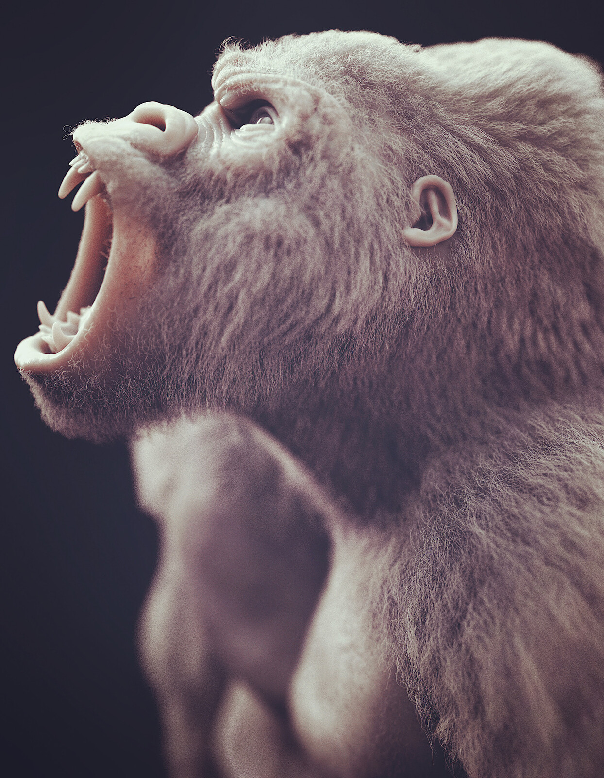 Gorilla clay render test