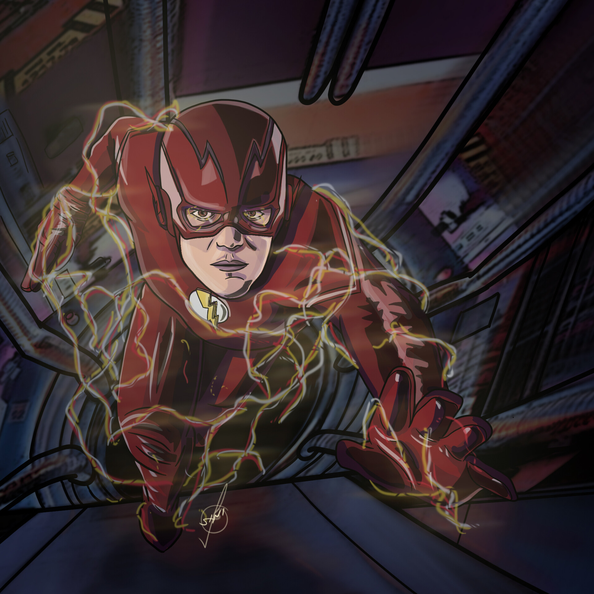 Salvador Homobono The Flash