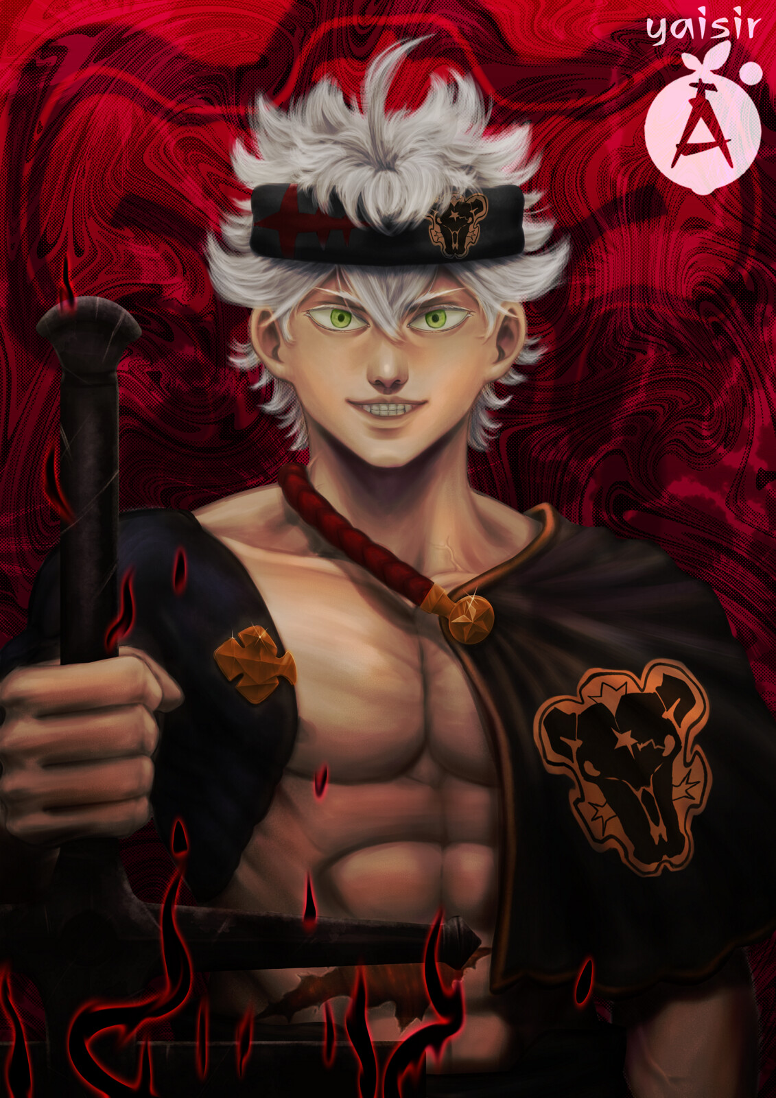 Artstation Anti Demon Knight Yaisir Drawz Animedrawing animedrawings animemangagirl anime_drawing animedrawingstyle animedrawinggirl. anti demon knight yaisir drawz