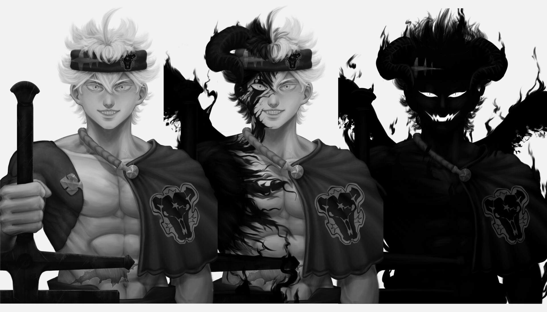 Artstation Anti Demon Knight Yaisir Drawz This seems to be demons are drawn to karasumori academy. anti demon knight yaisir drawz