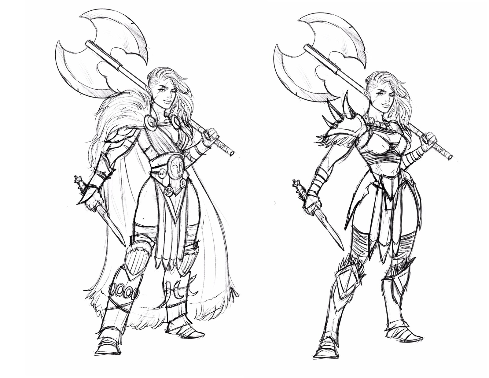 More exploration for her outfit