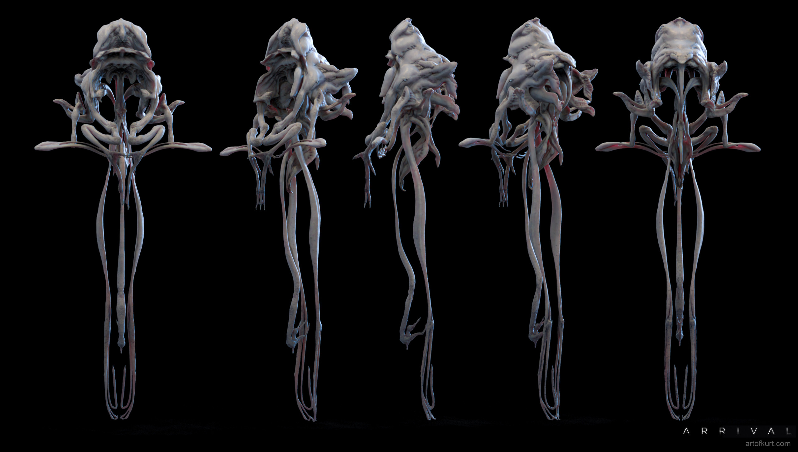 Artstation Arrival Heptapod Kurt Papstein