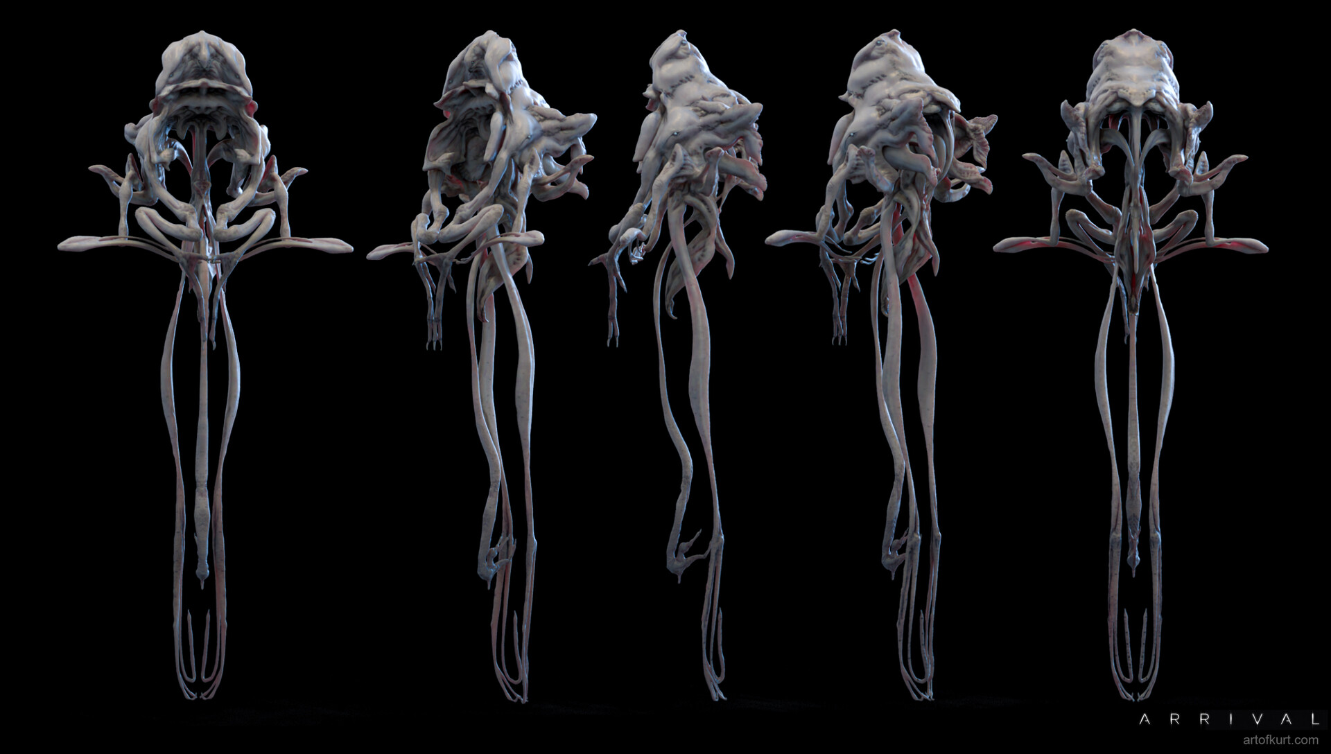 Artstation Arrival Heptapod Kurt Papstein
